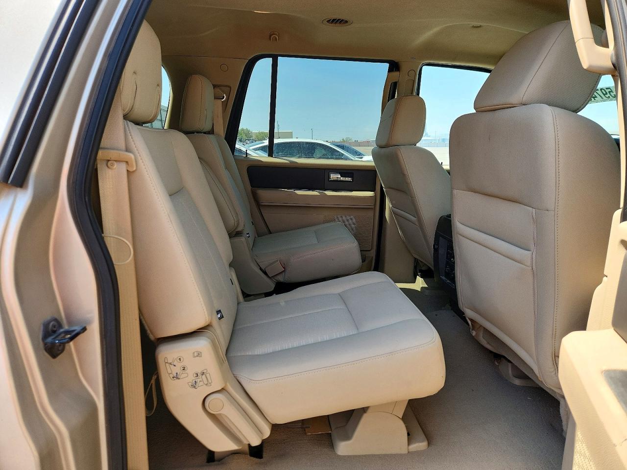 2007 Ford Expedition El Xlt Cream vin: 1FMFK16537LA44835
