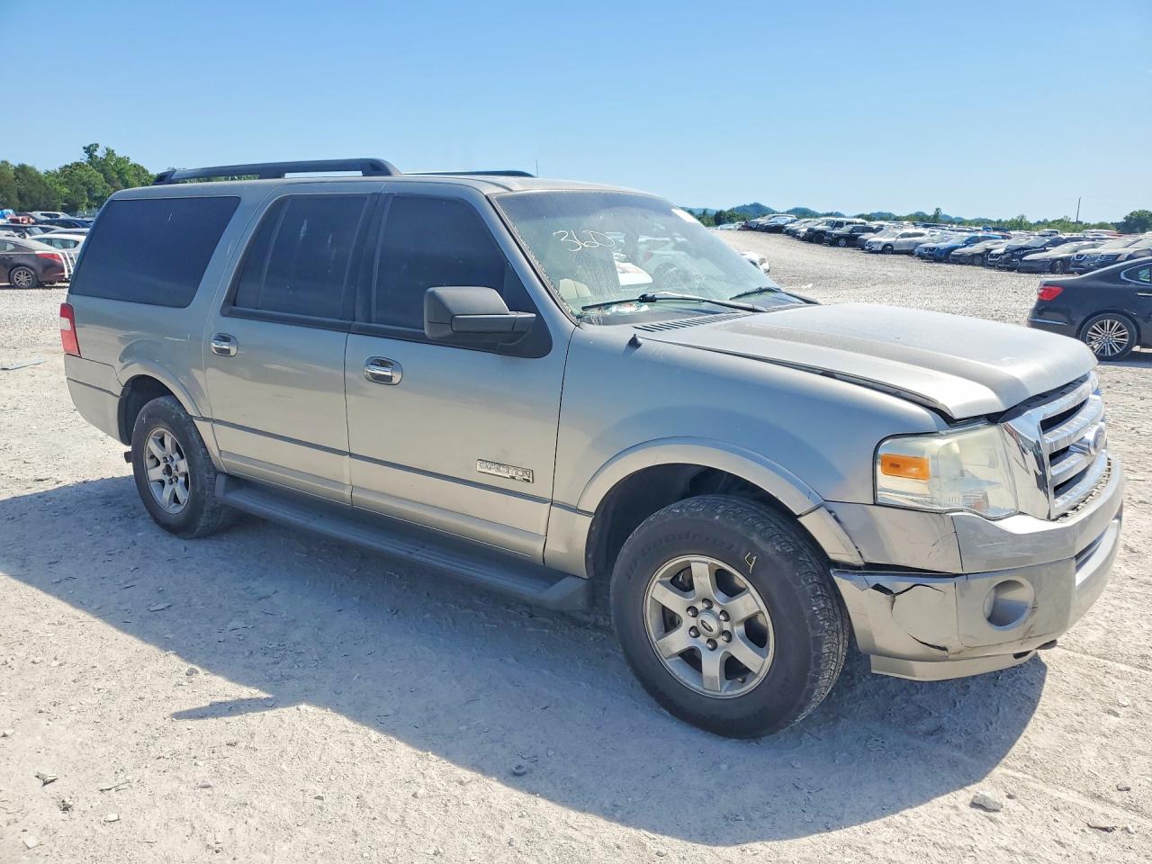 2008 Ford Expedition El Xlt Серебряный vin: 1FMFK16538LA75486