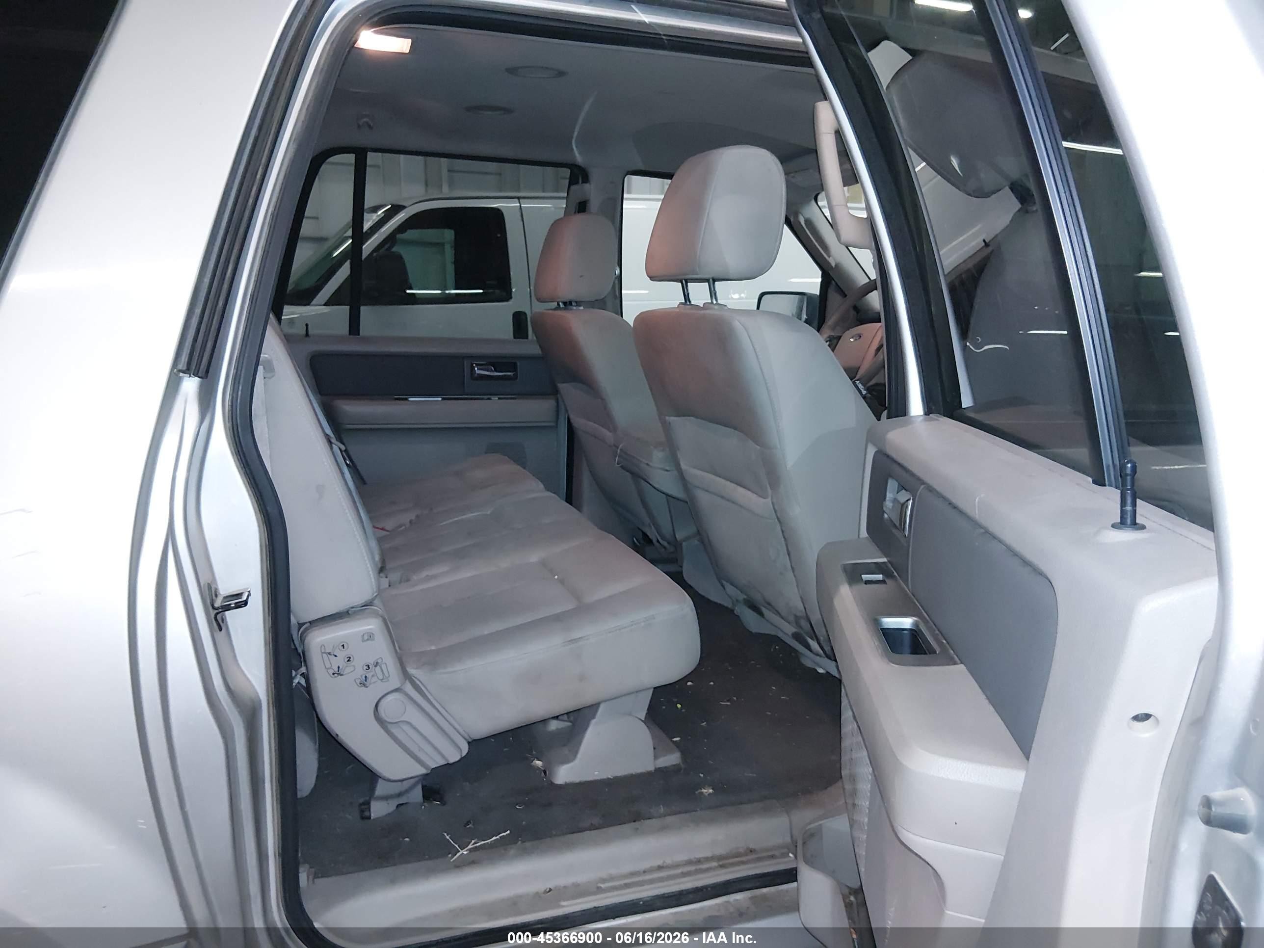 2007 Ford Expedition El Xlt Silver vin: 1FMFK16567LA83886