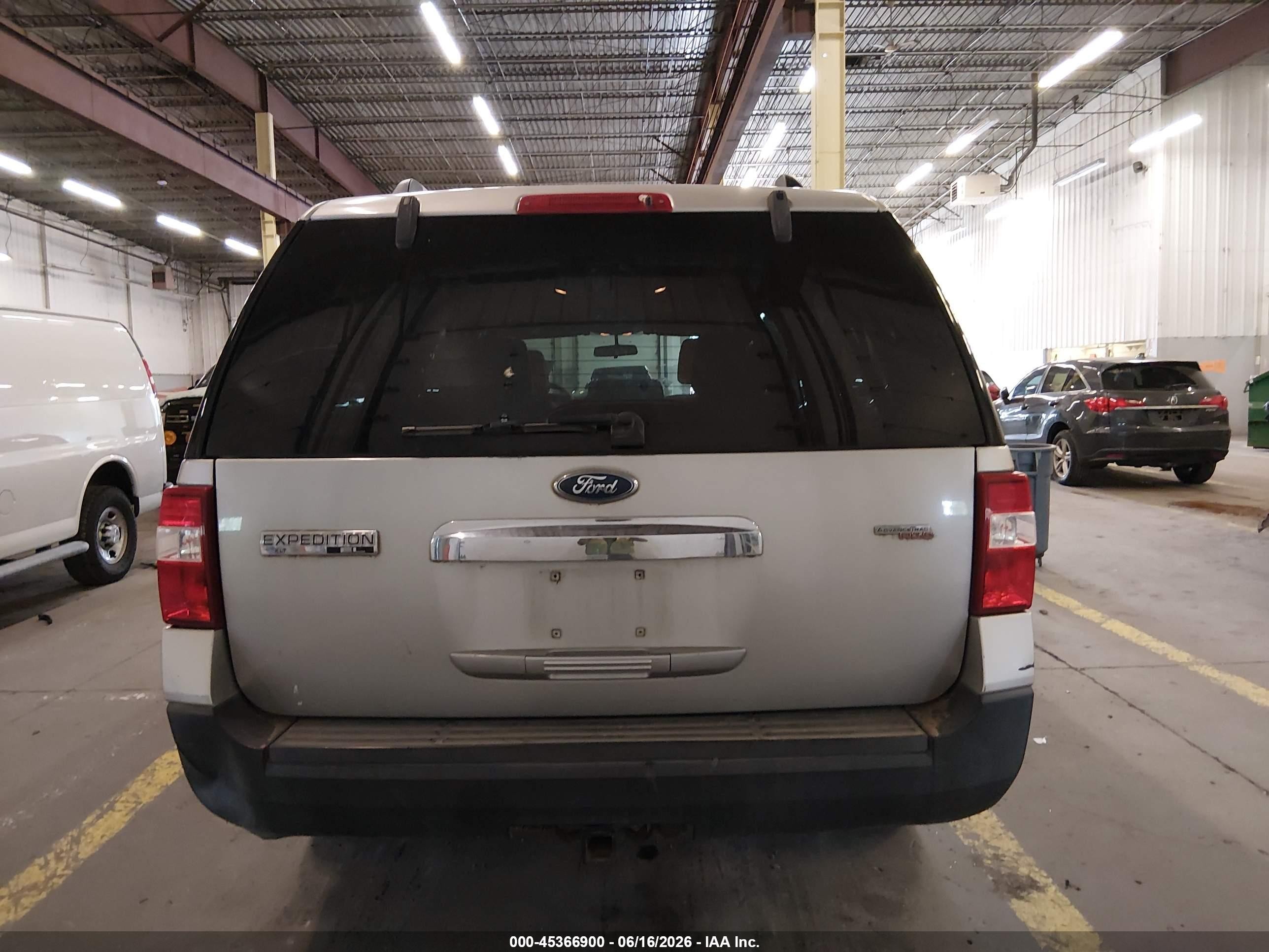 2007 Ford Expedition El Xlt Silver vin: 1FMFK16567LA83886