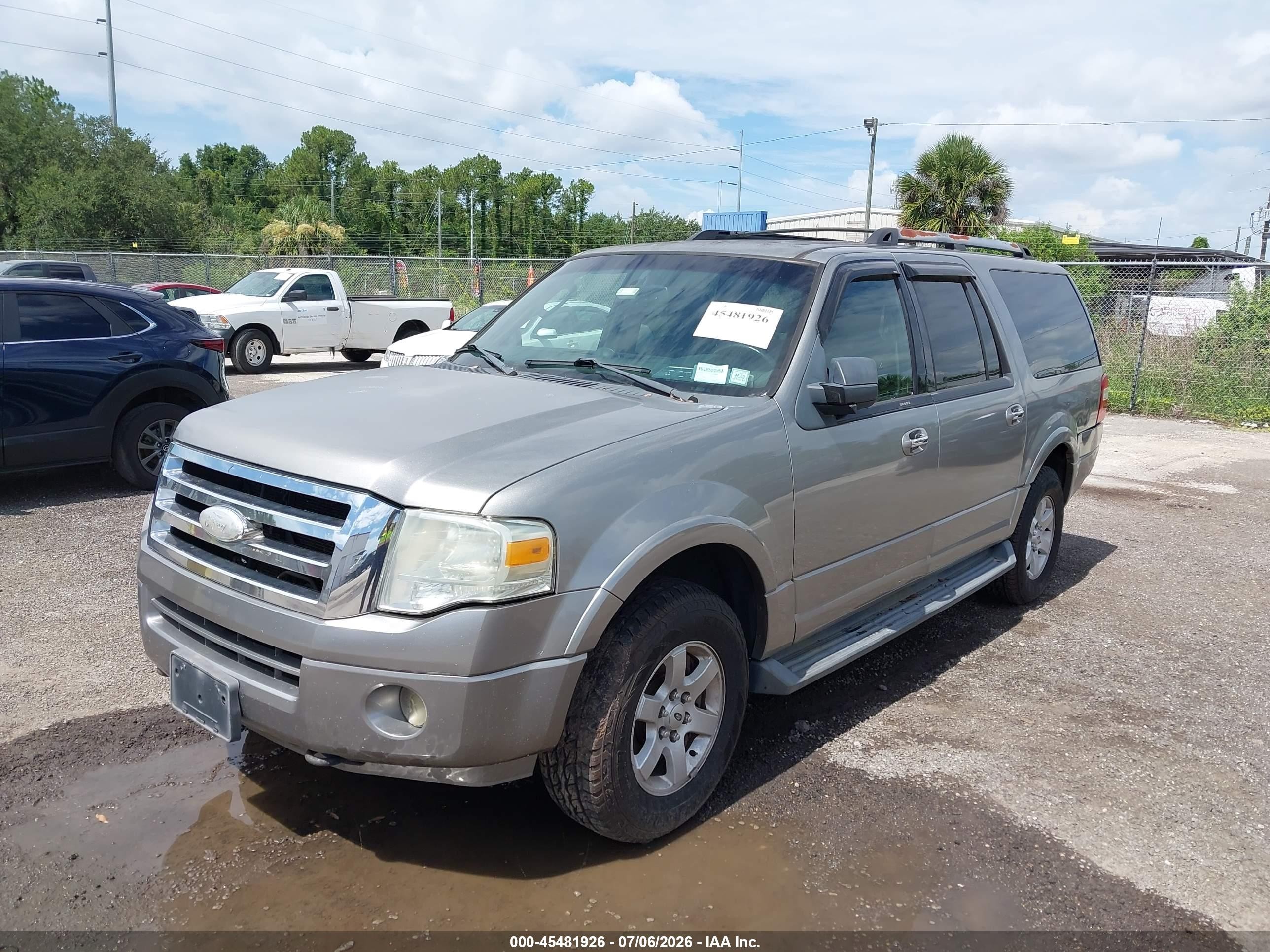 2009 Ford Expedition El Xlt Tan vin: 1FMFK16569LA10486