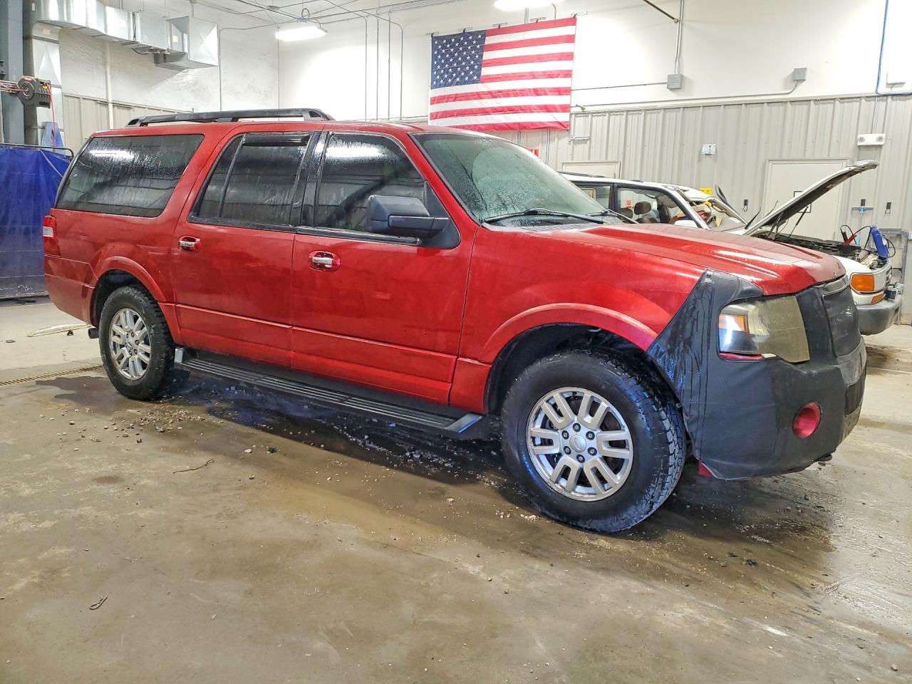 2008 Ford Expedition El Xlt Red vin: 1FMFK16588LA44332