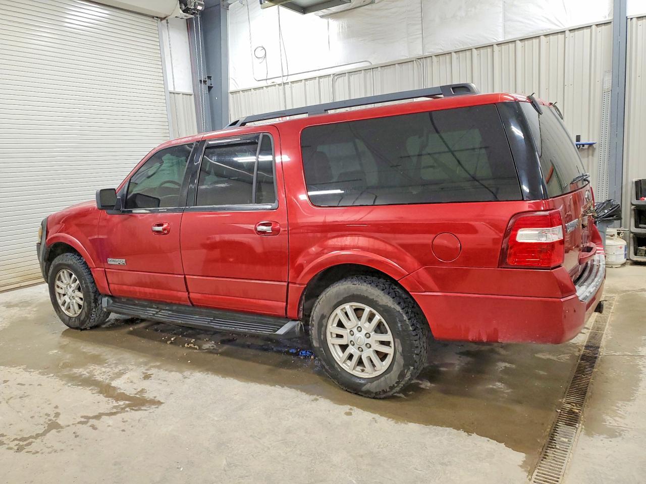 2008 Ford Expedition El Xlt Red vin: 1FMFK16588LA44332