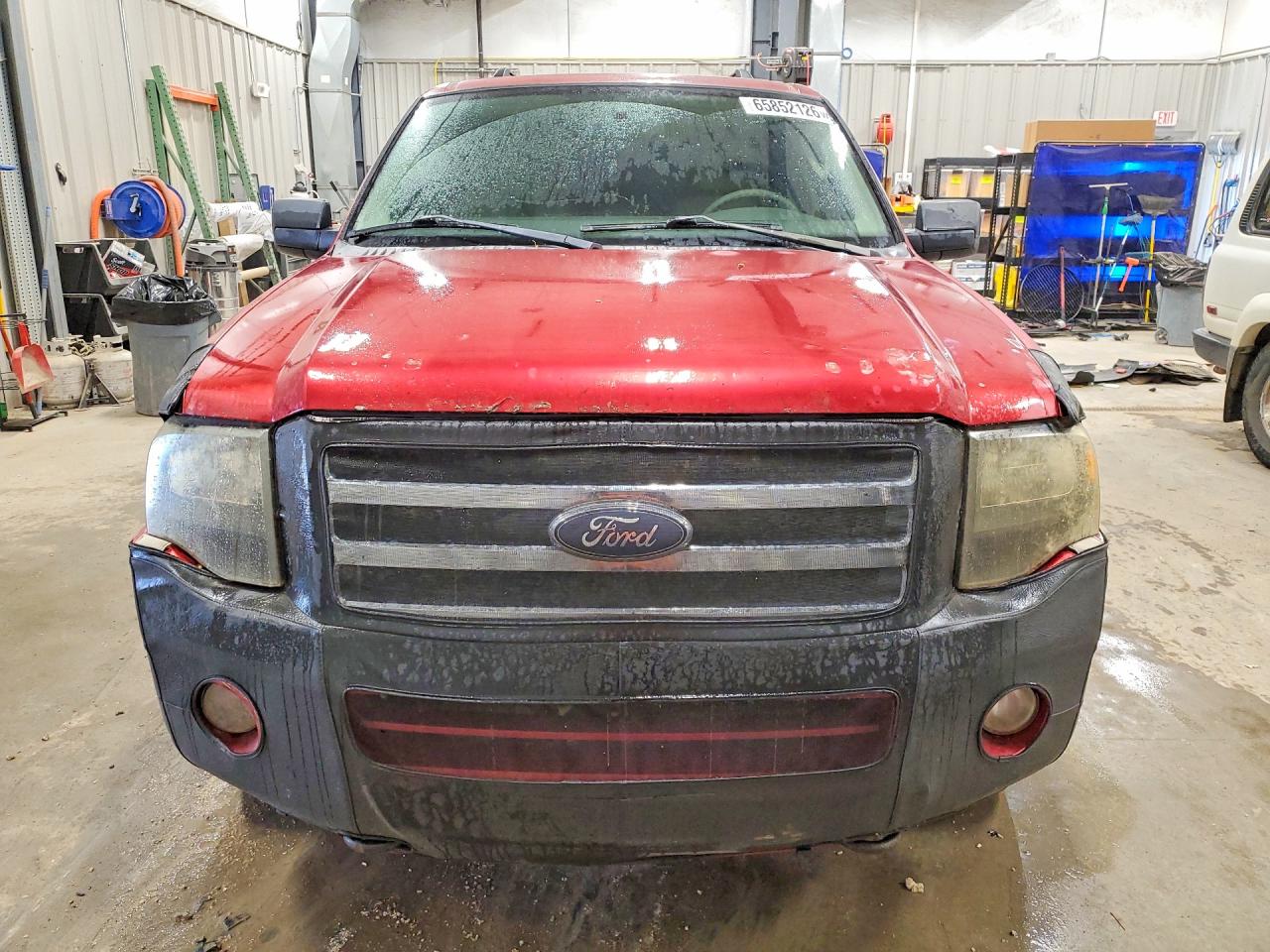 2008 Ford Expedition El Xlt Red vin: 1FMFK16588LA44332