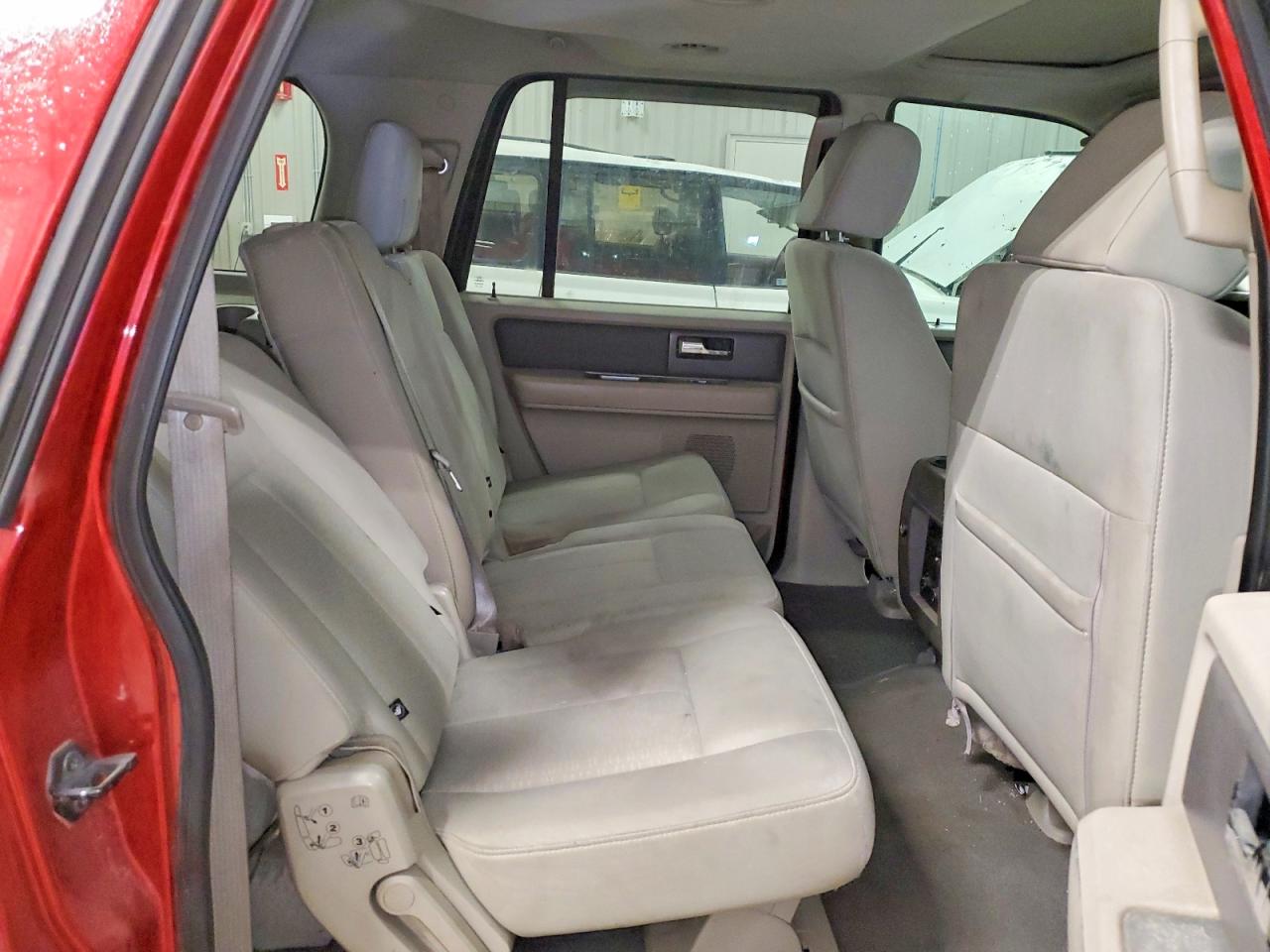 2008 Ford Expedition El Xlt Red vin: 1FMFK16588LA44332