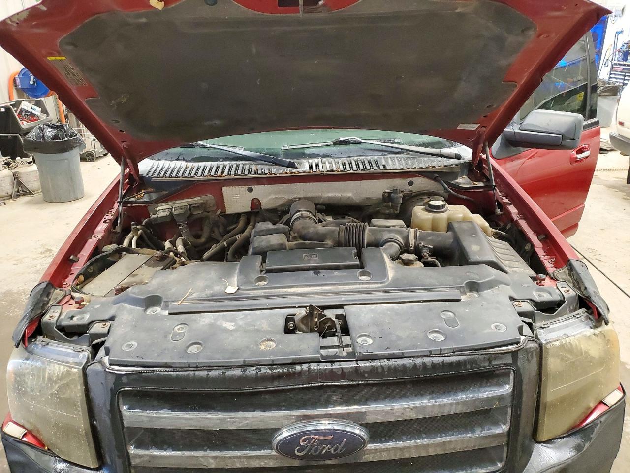 2008 Ford Expedition El Xlt Red vin: 1FMFK16588LA44332