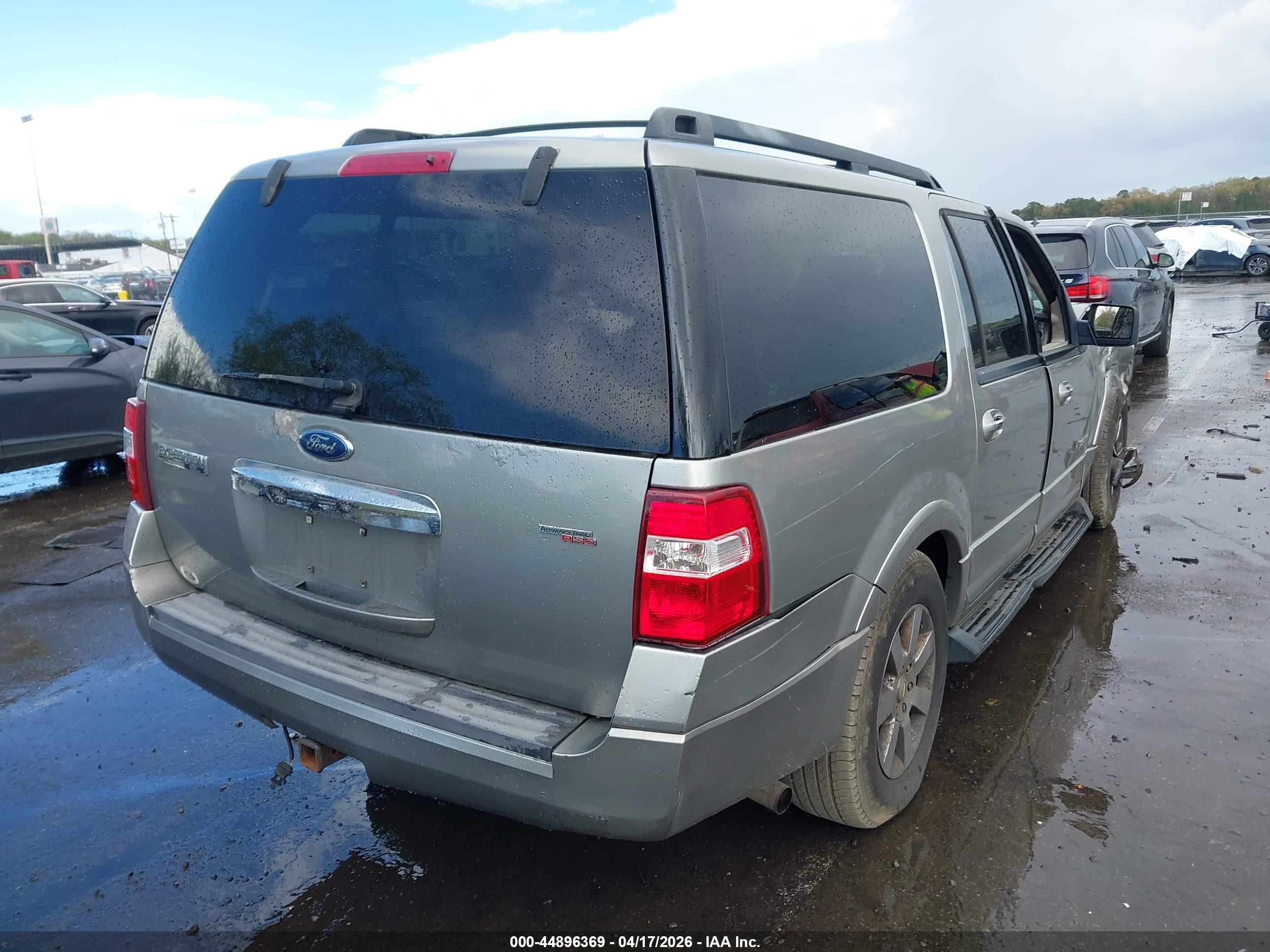 2008 Ford Expedition El Xlt Silver vin: 1FMFK16598LA69742