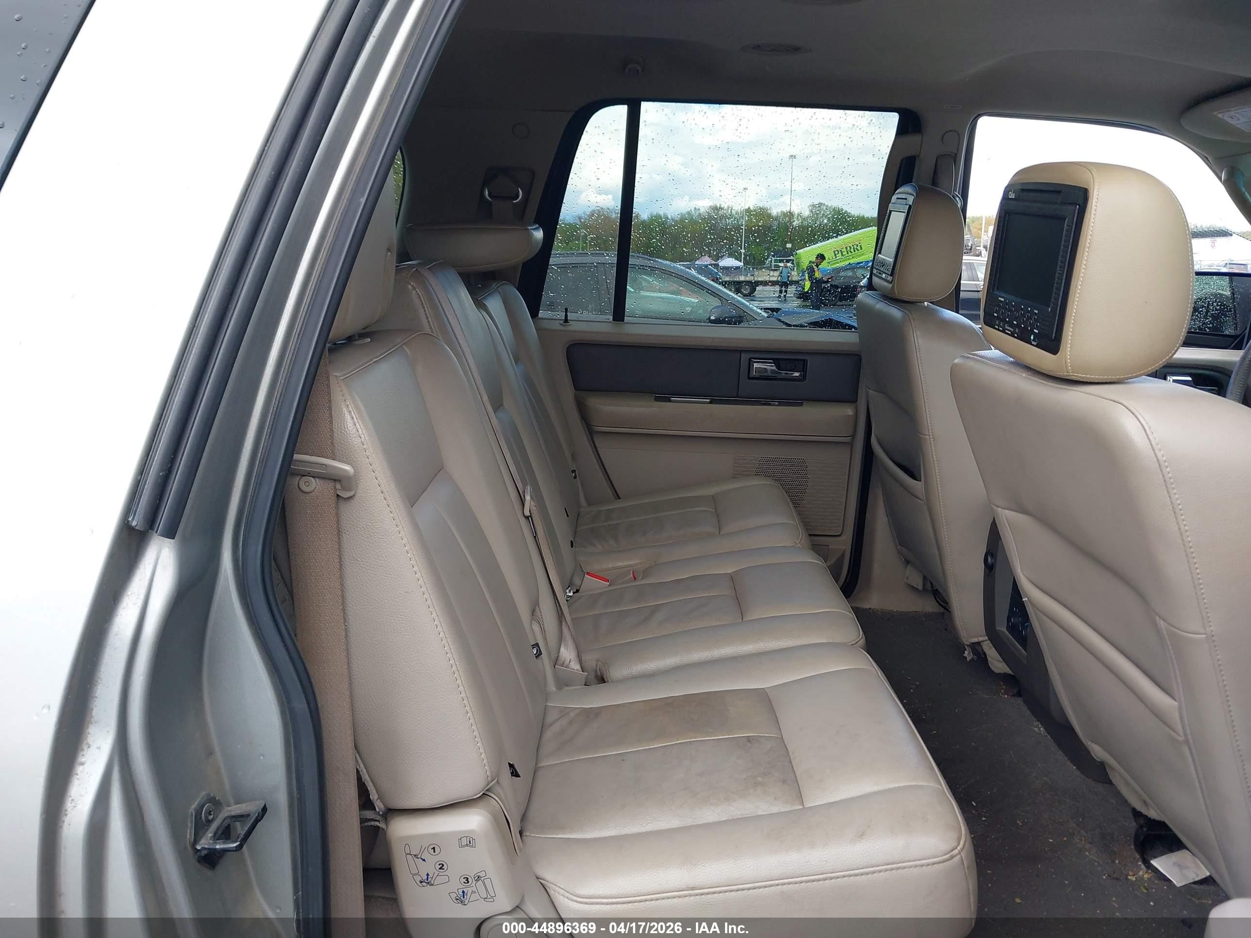 2008 Ford Expedition El Xlt Silver vin: 1FMFK16598LA69742