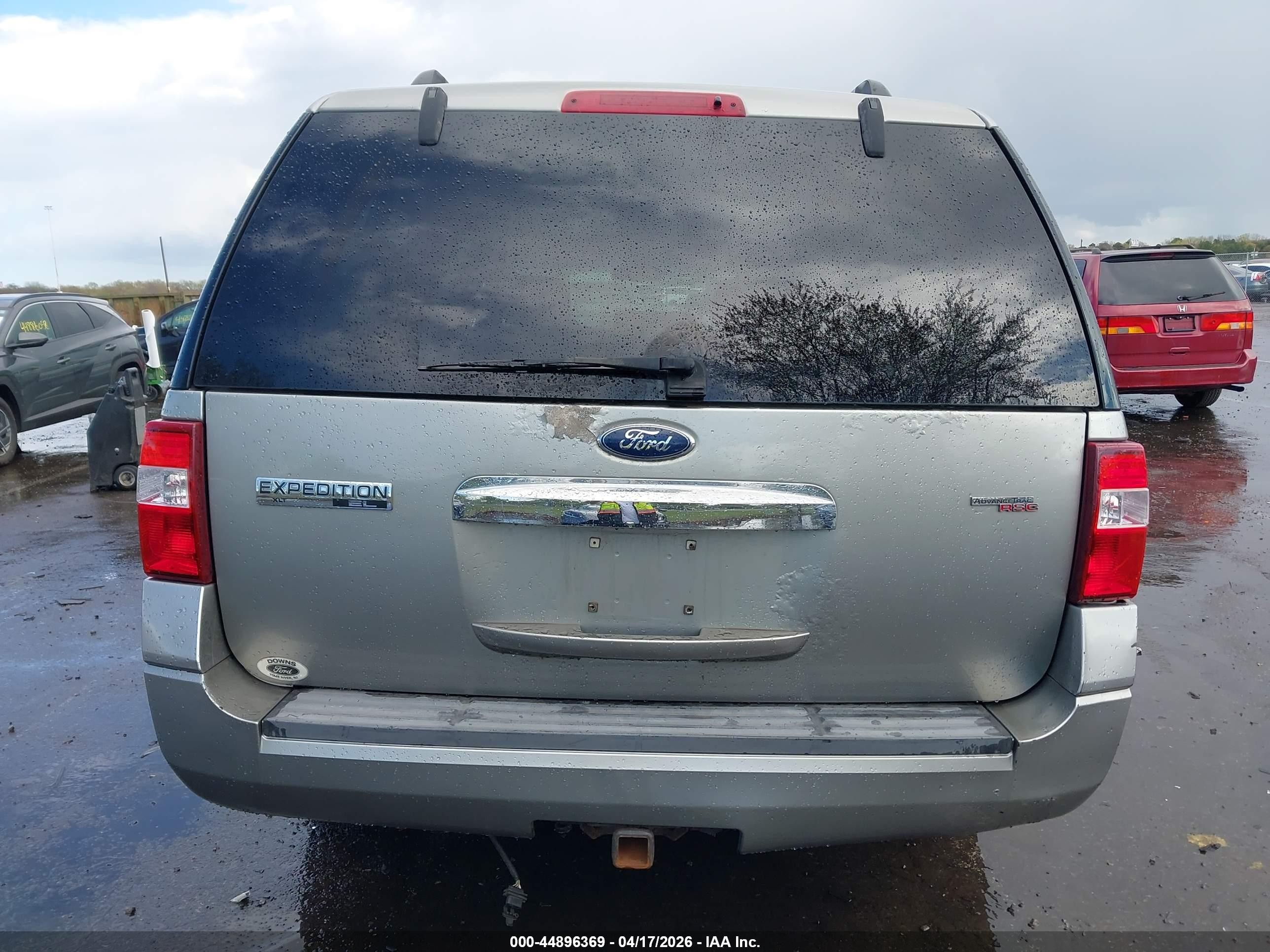 2008 Ford Expedition El Xlt Silver vin: 1FMFK16598LA69742