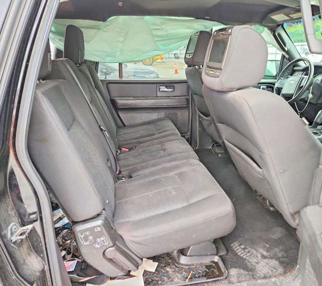 2008 Ford Expedition El Xlt Black vin: 1FMFK165X8LA87800