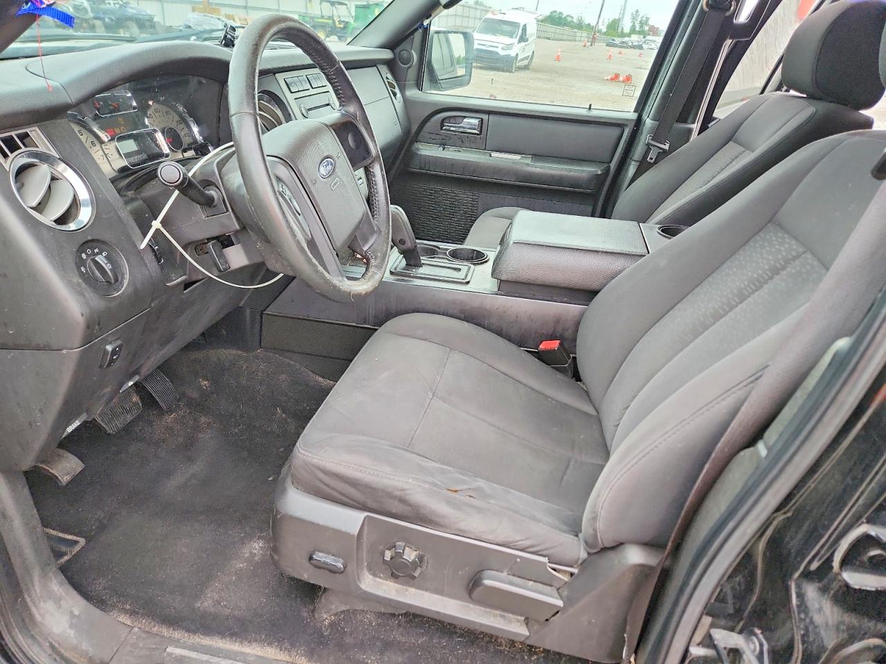 2008 Ford Expedition El Xlt Black vin: 1FMFK165X8LA87800