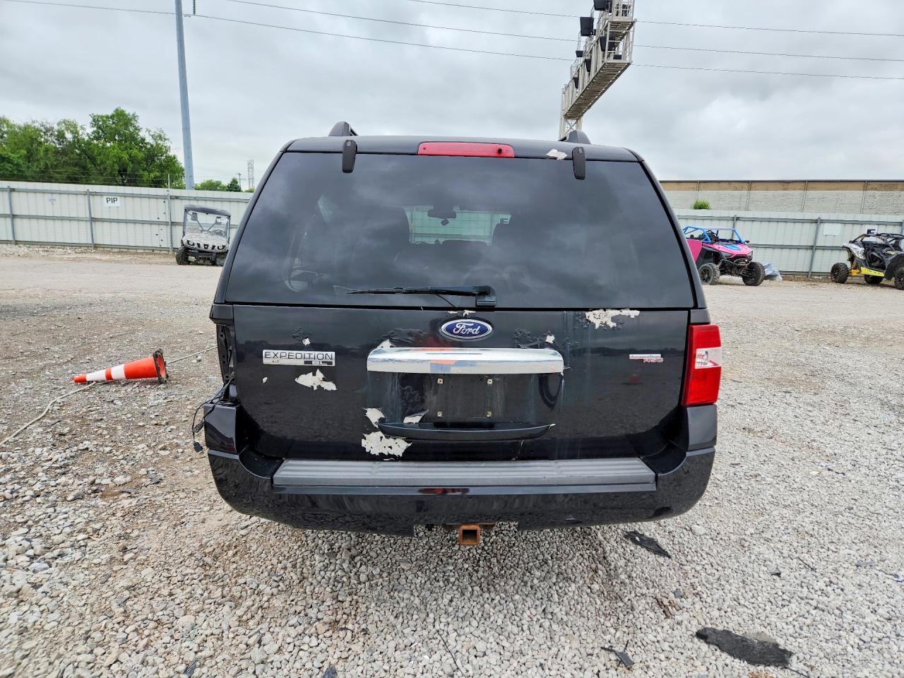 2008 Ford Expedition El Xlt Black vin: 1FMFK165X8LA87800