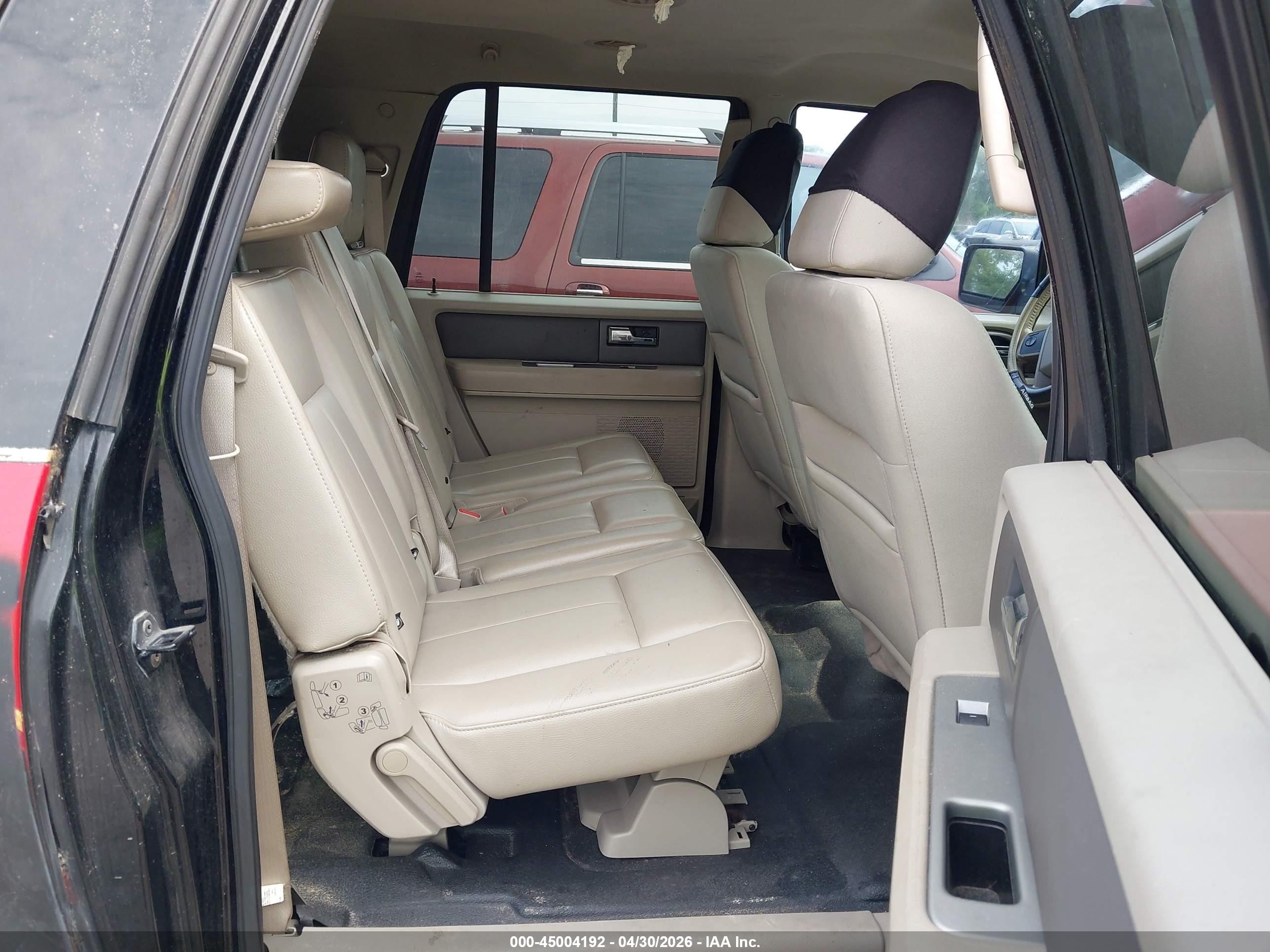 2009 Ford Expedition El Xlt Red vin: 1FMFK165X9EA96809