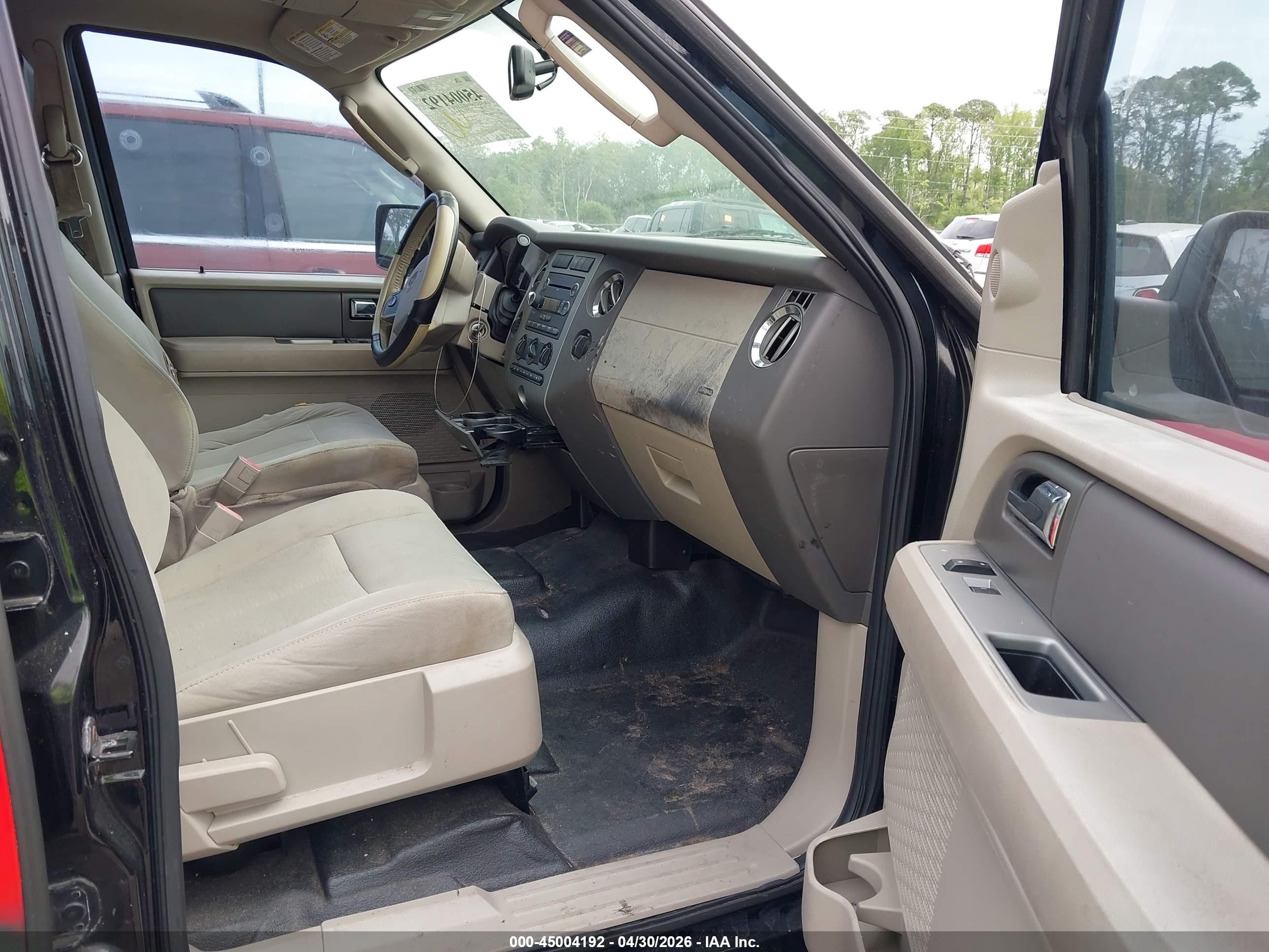 2009 Ford Expedition El Xlt Red vin: 1FMFK165X9EA96809