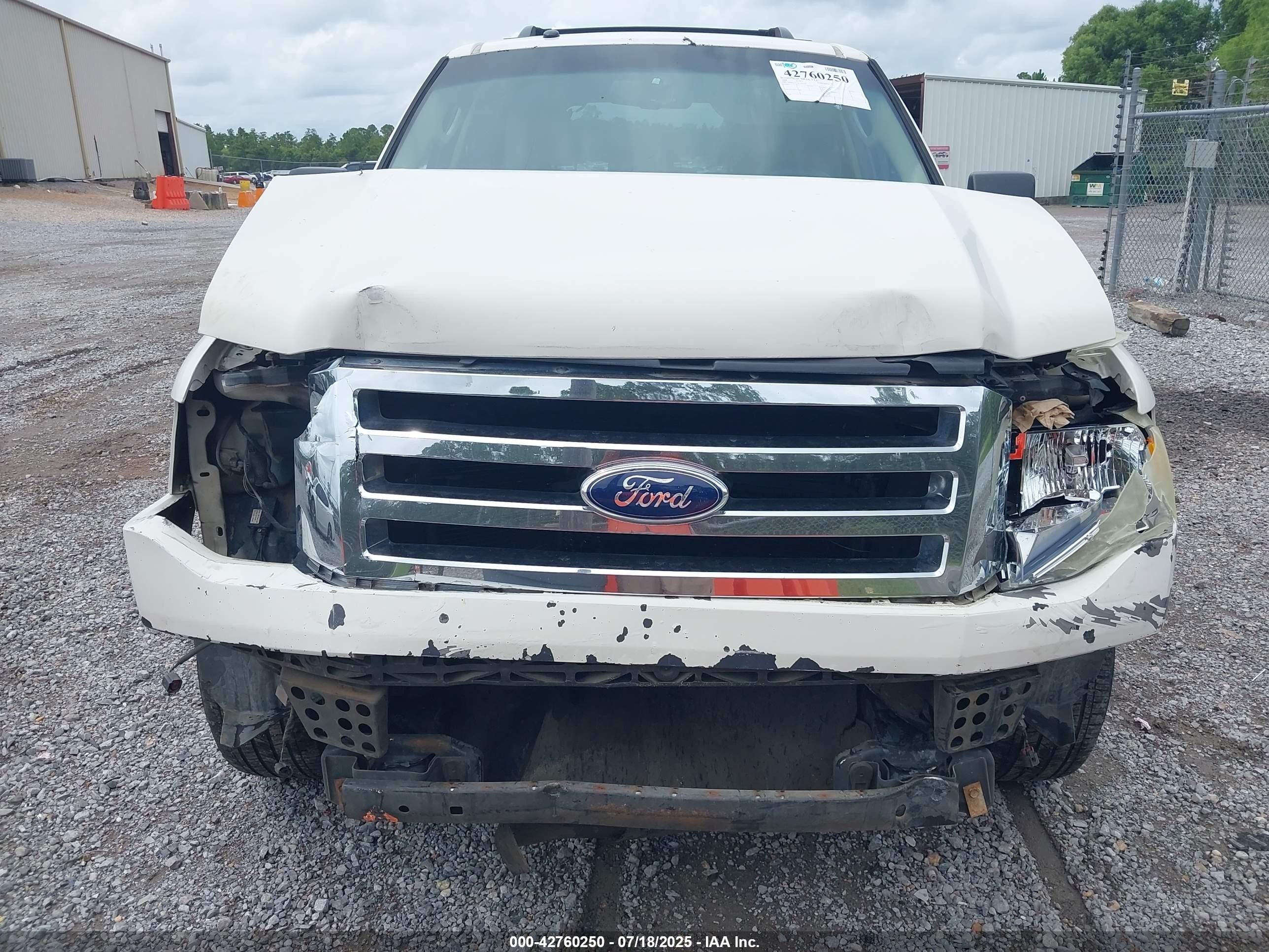 2008 Ford Expedition El Eddie Bauer/king Ranch White vin: 1FMFK17528LA05119