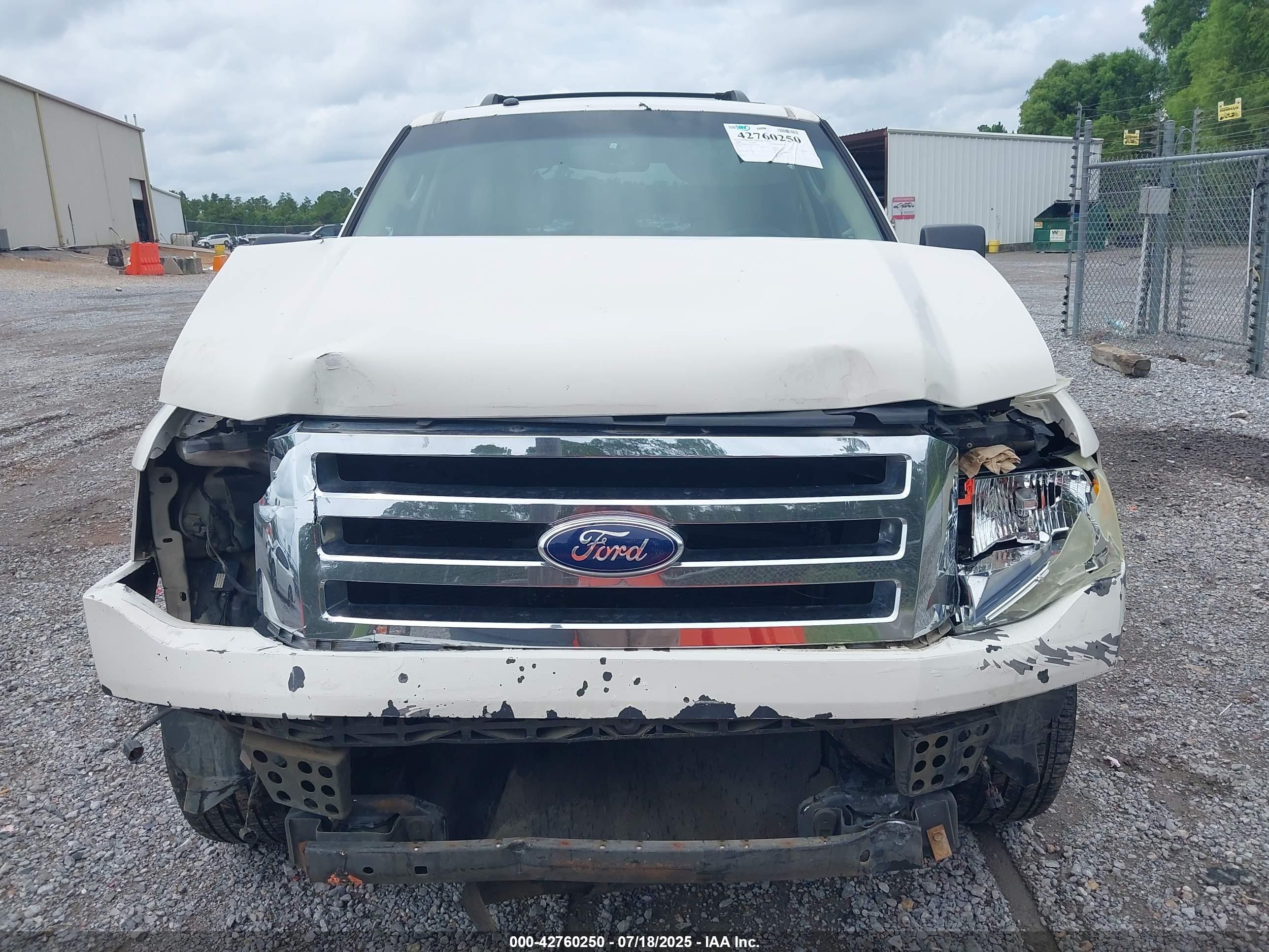 2008 Ford Expedition El Eddie Bauer/king Ranch White vin: 1FMFK17528LA05119