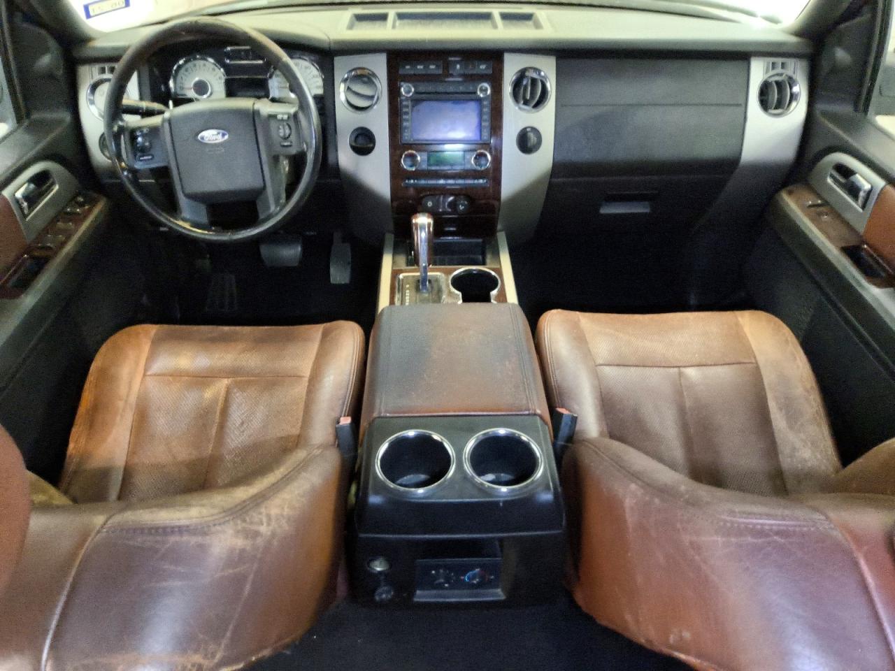 2008 Ford Expedition El Eddie Bauer Brown vin: 1FMFK17548LA68688