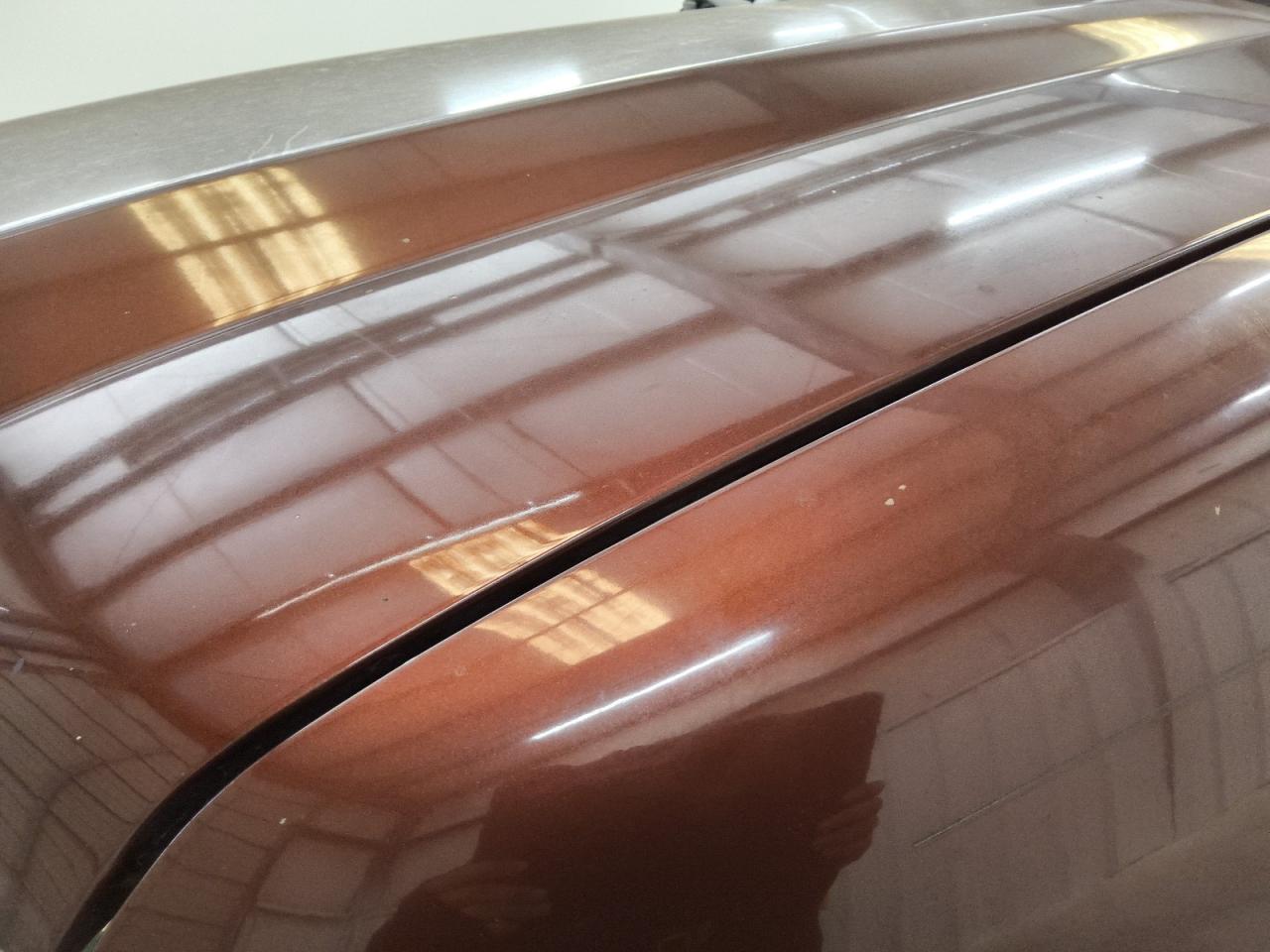 2008 Ford Expedition El Eddie Bauer Brown vin: 1FMFK17548LA68688 Damage: Left Front Fender, Chipped, 3