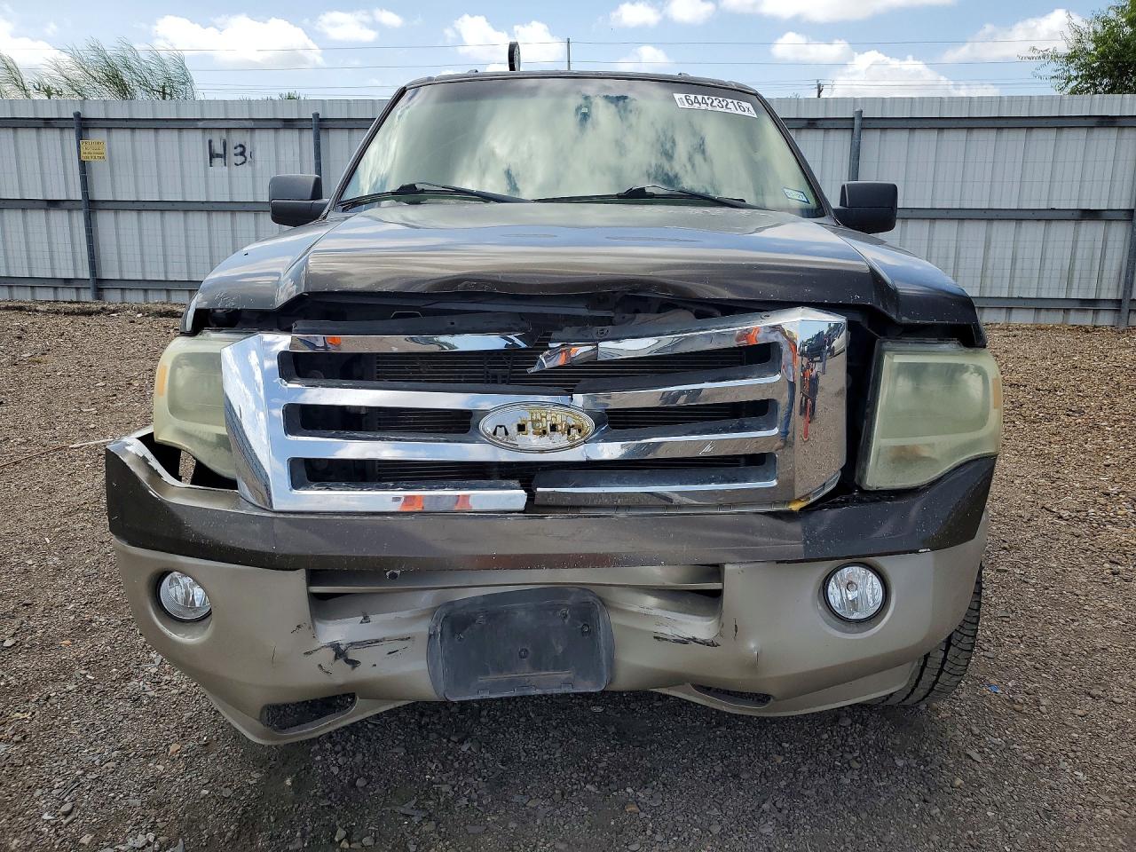 2008 Ford Expedition El Eddie Bauer Brown vin: 1FMFK17548LA77584