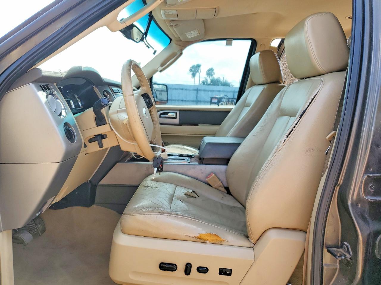 2008 Ford Expedition El Eddie Bauer Brown vin: 1FMFK17548LA77584