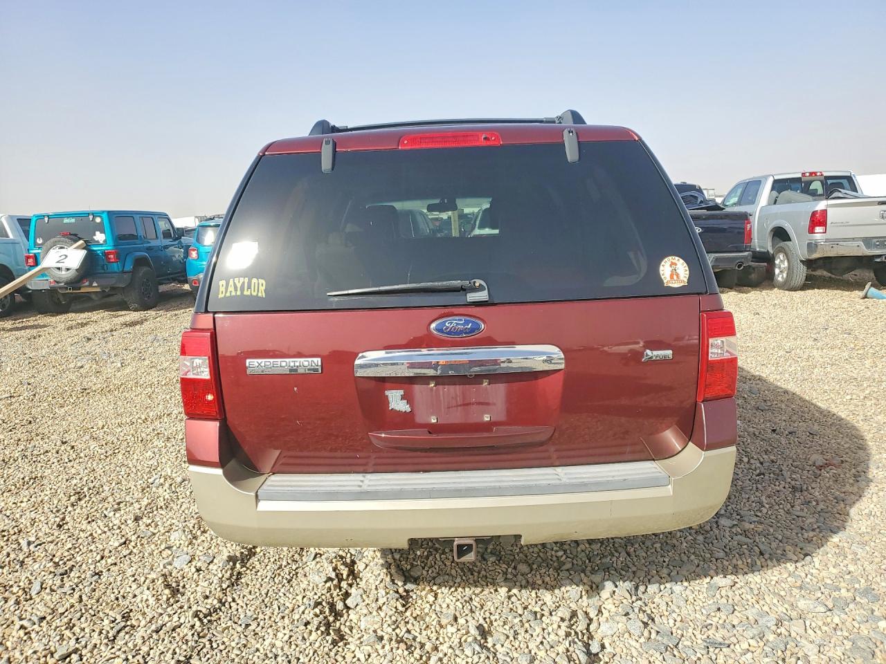 2009 Ford Expedition El Eddie Bauer Burgundy vin: 1FMFK17549LA04135