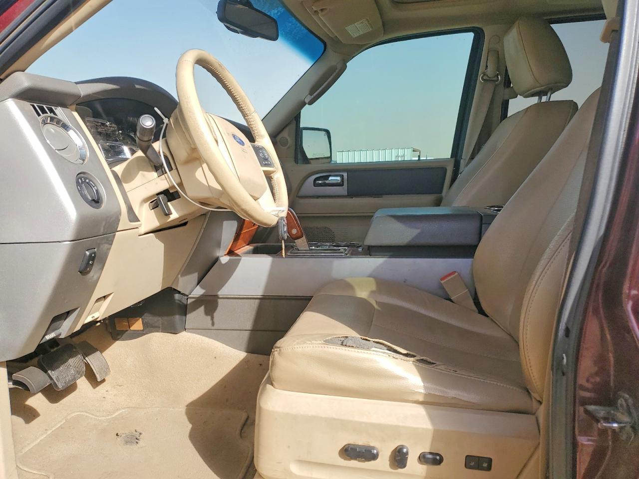 2009 Ford Expedition El Eddie Bauer Burgundy vin: 1FMFK17549LA04135
