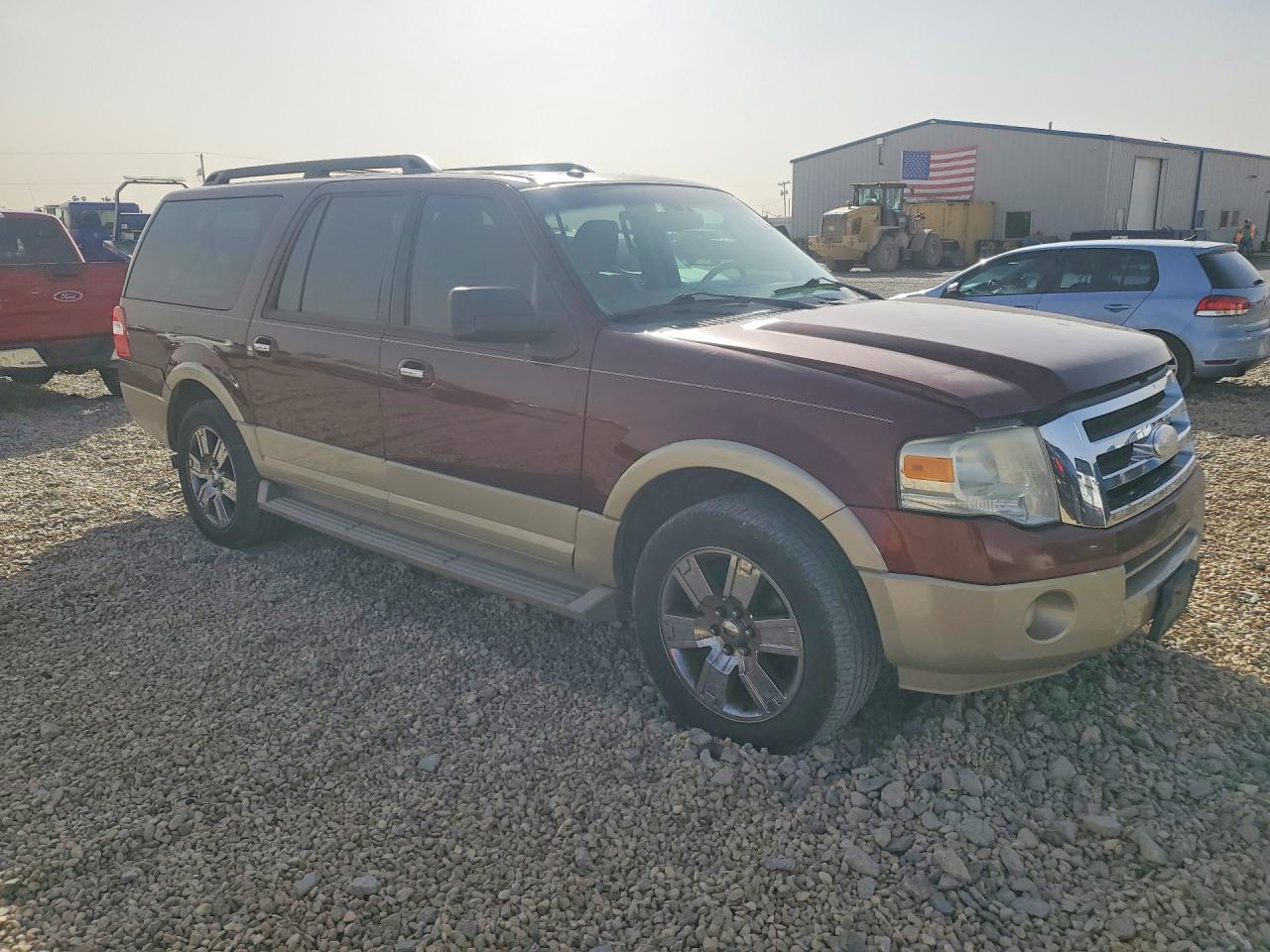 2009 Ford Expedition El Eddie Bauer Burgundy vin: 1FMFK17549LA04135