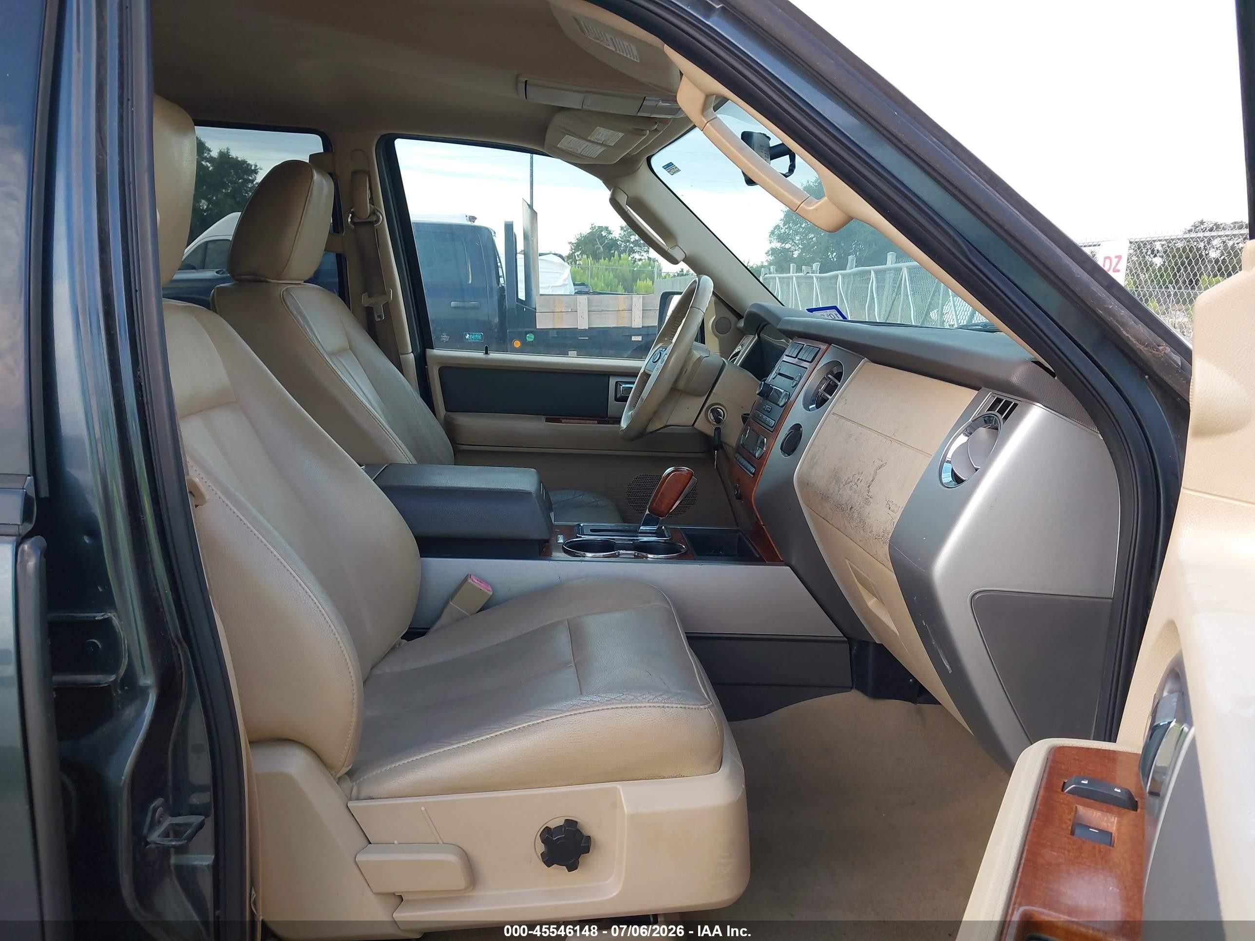 2009 Ford Expedition El Eddie Bauer/king Ranch Green vin: 1FMFK17559LA11207