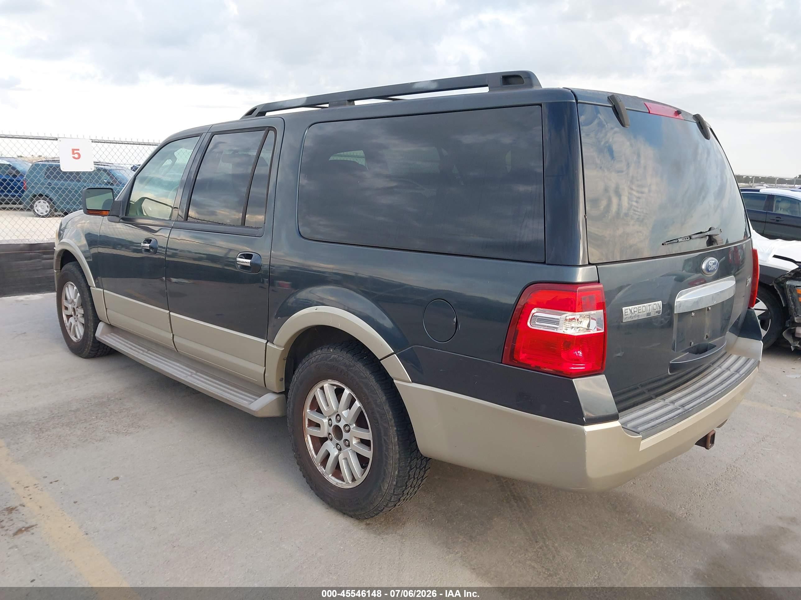 2009 Ford Expedition El Eddie Bauer/king Ranch Green vin: 1FMFK17559LA11207