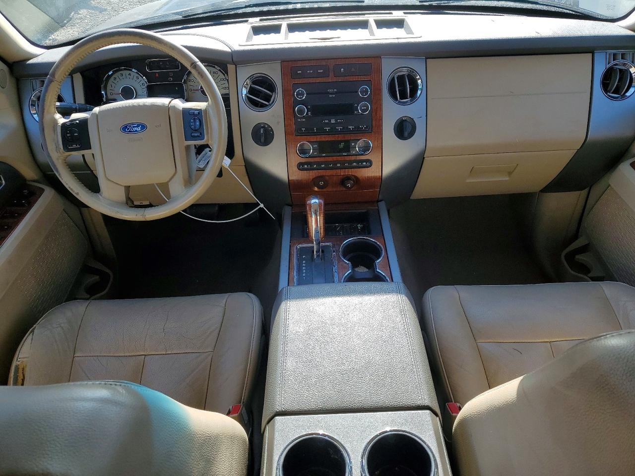 2008 Ford Expedition El Eddie Bauer Black vin: 1FMFK18538LA69555
