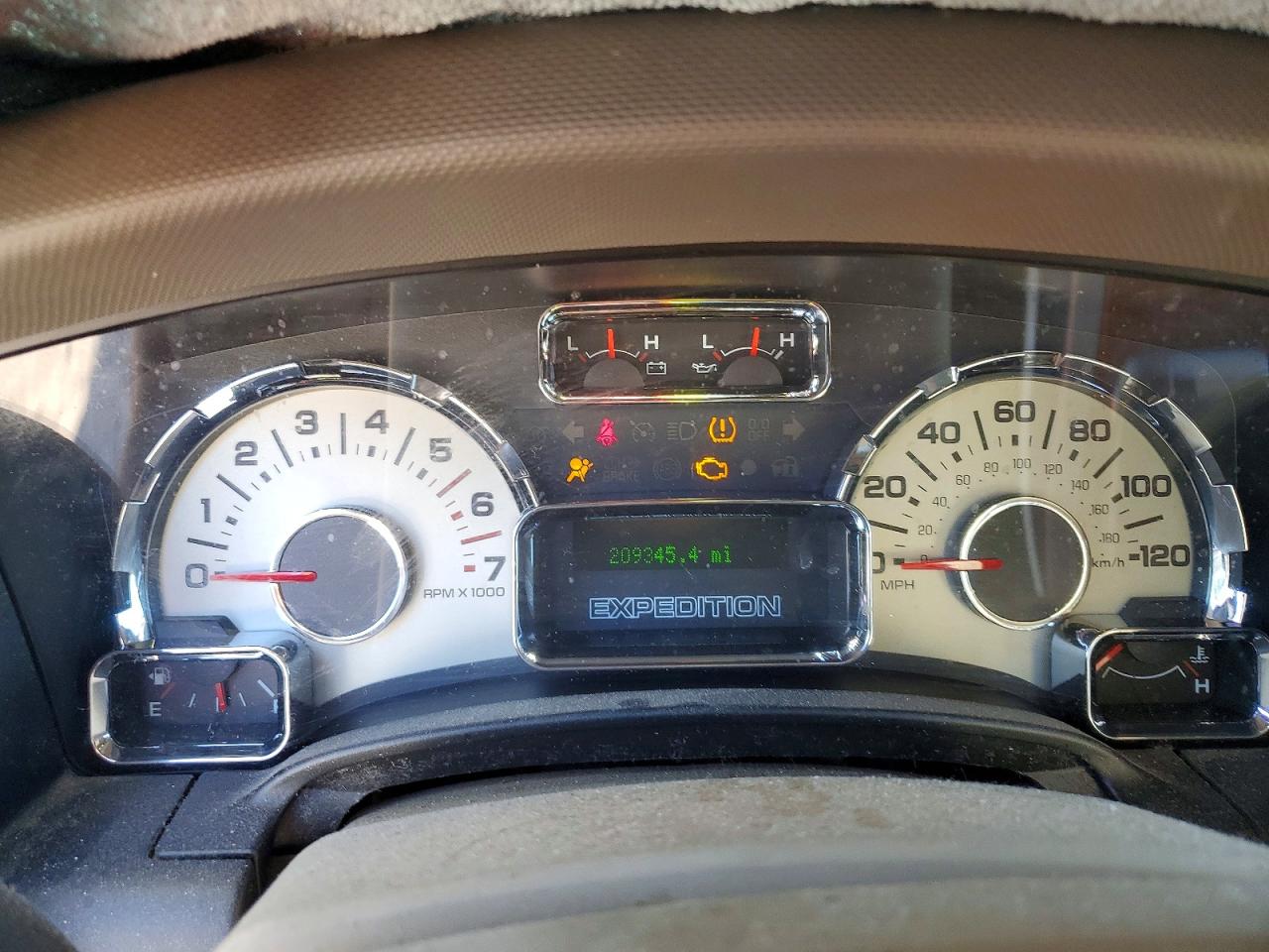 2008 Ford Expedition El Eddie Bauer Black vin: 1FMFK18538LA69555