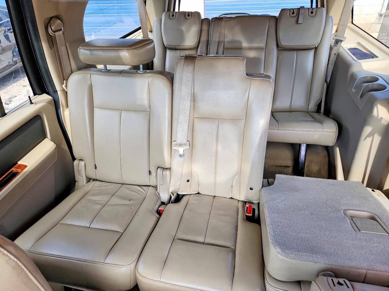 2008 Ford Expedition El Eddie Bauer Blue vin: 1FMFK18558LA81271