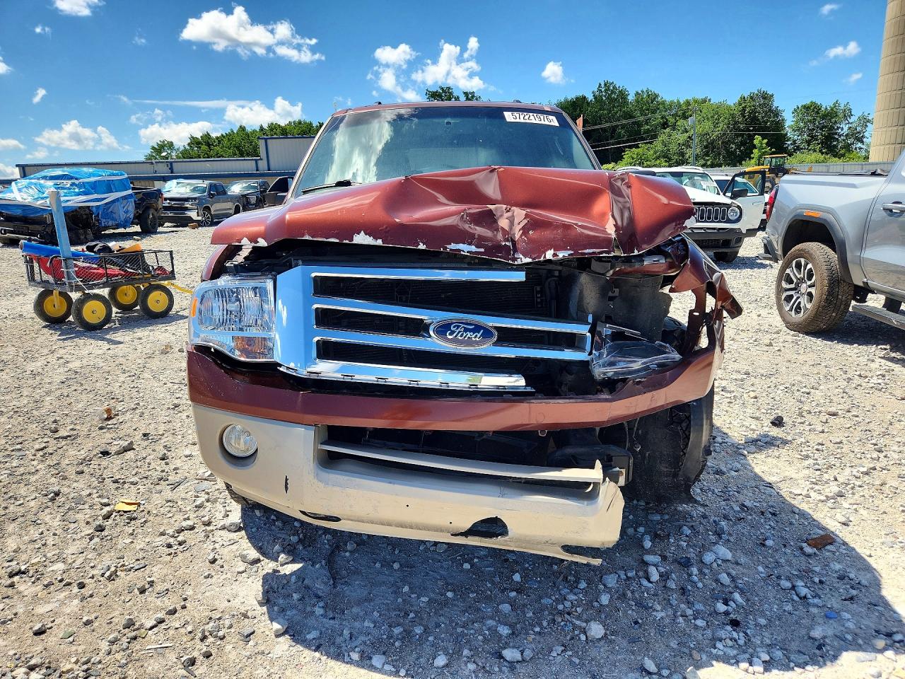 2007 Ford Expedition El Eddie Bauer Two Tone vin: 1FMFK18567LA15052
