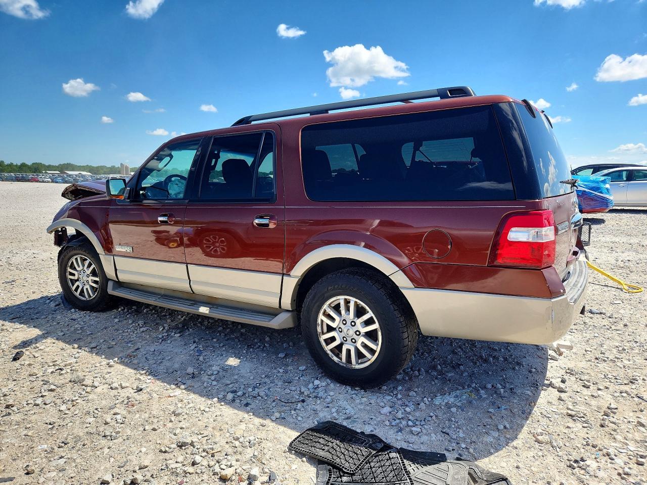 2007 Ford Expedition El Eddie Bauer Two Tone vin: 1FMFK18567LA15052