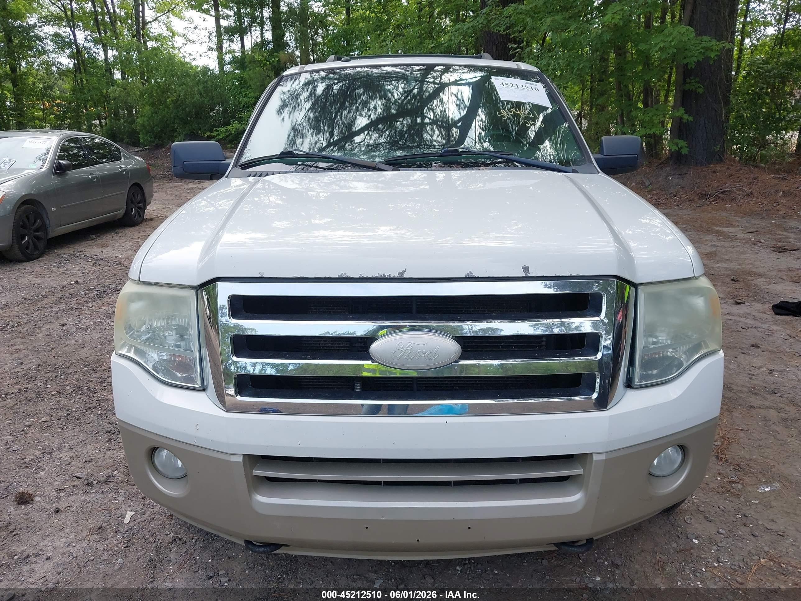 2008 Ford Expedition El Eddie Bauer/king Ranch Белый vin: 1FMFK18588LA13532