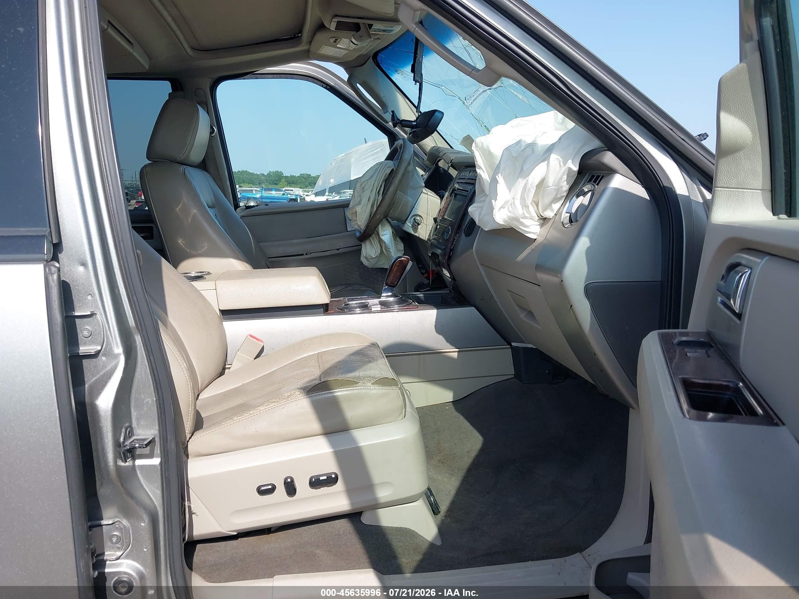2008 Ford Expedition El Limited Silver vin: 1FMFK19518LA77457