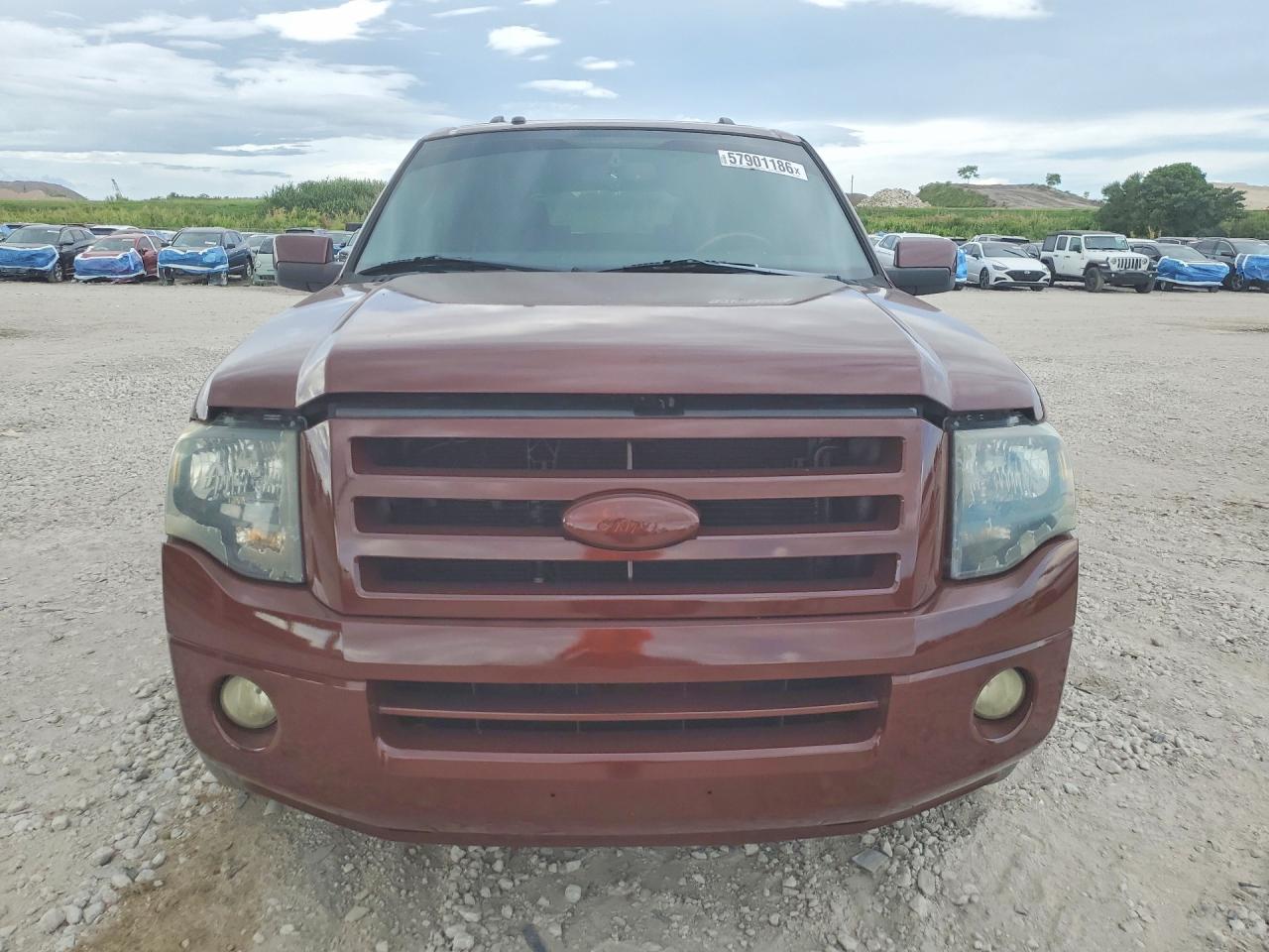 2007 Ford Expedition El Limited Коричневый vin: 1FMFK19537LA44605