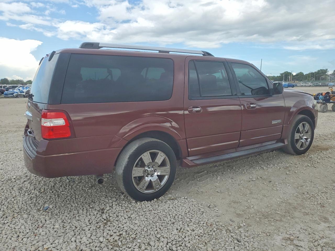 2007 Ford Expedition El Limited Коричневый vin: 1FMFK19537LA44605