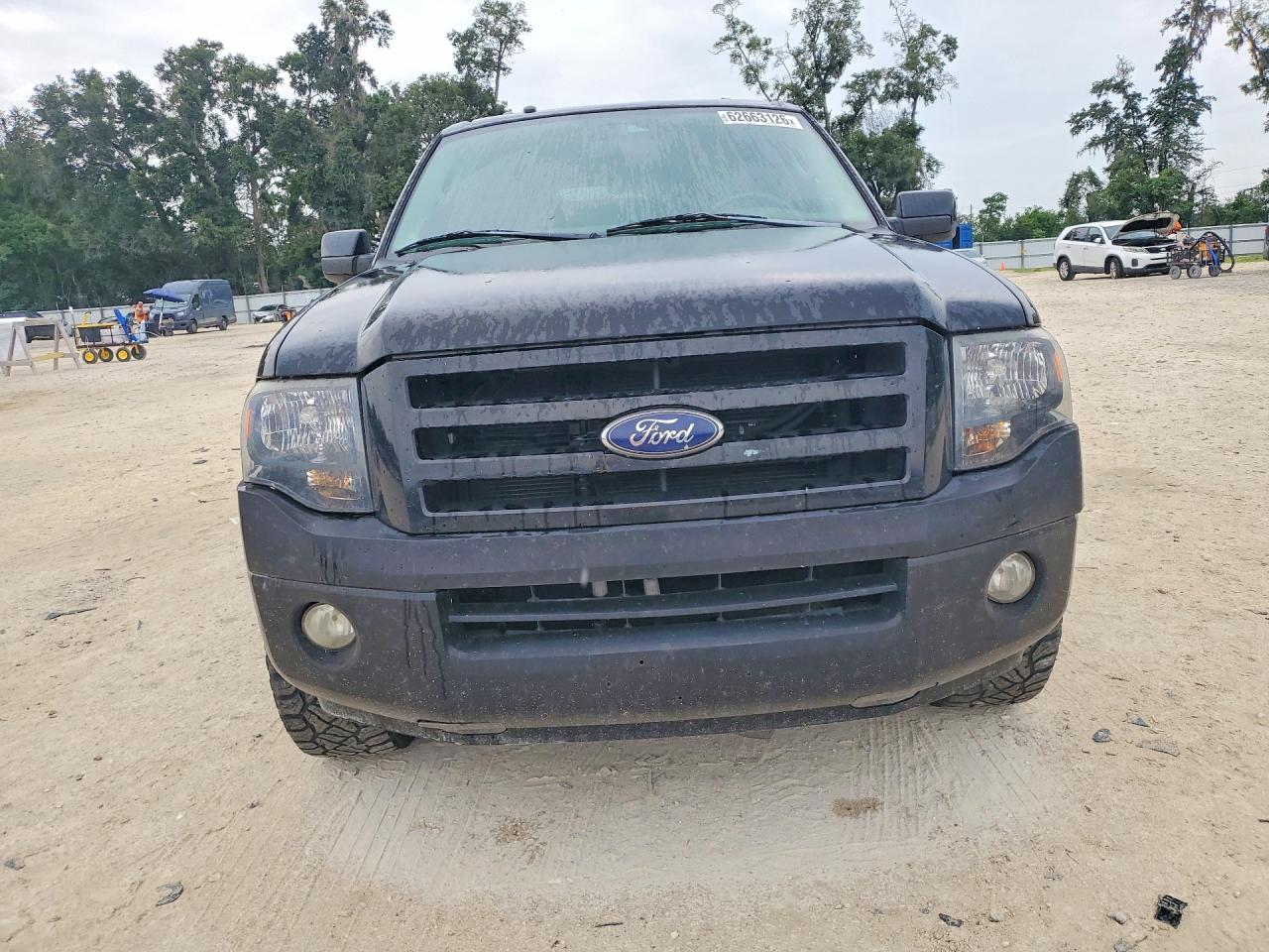 2007 Ford Expedition El Limited Black vin: 1FMFK19547LA00984