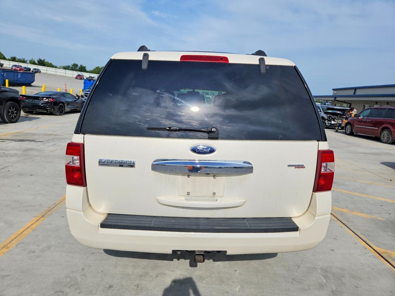 2008 Ford Expedition El Limited Белый vin: 1FMFK19548LA48678