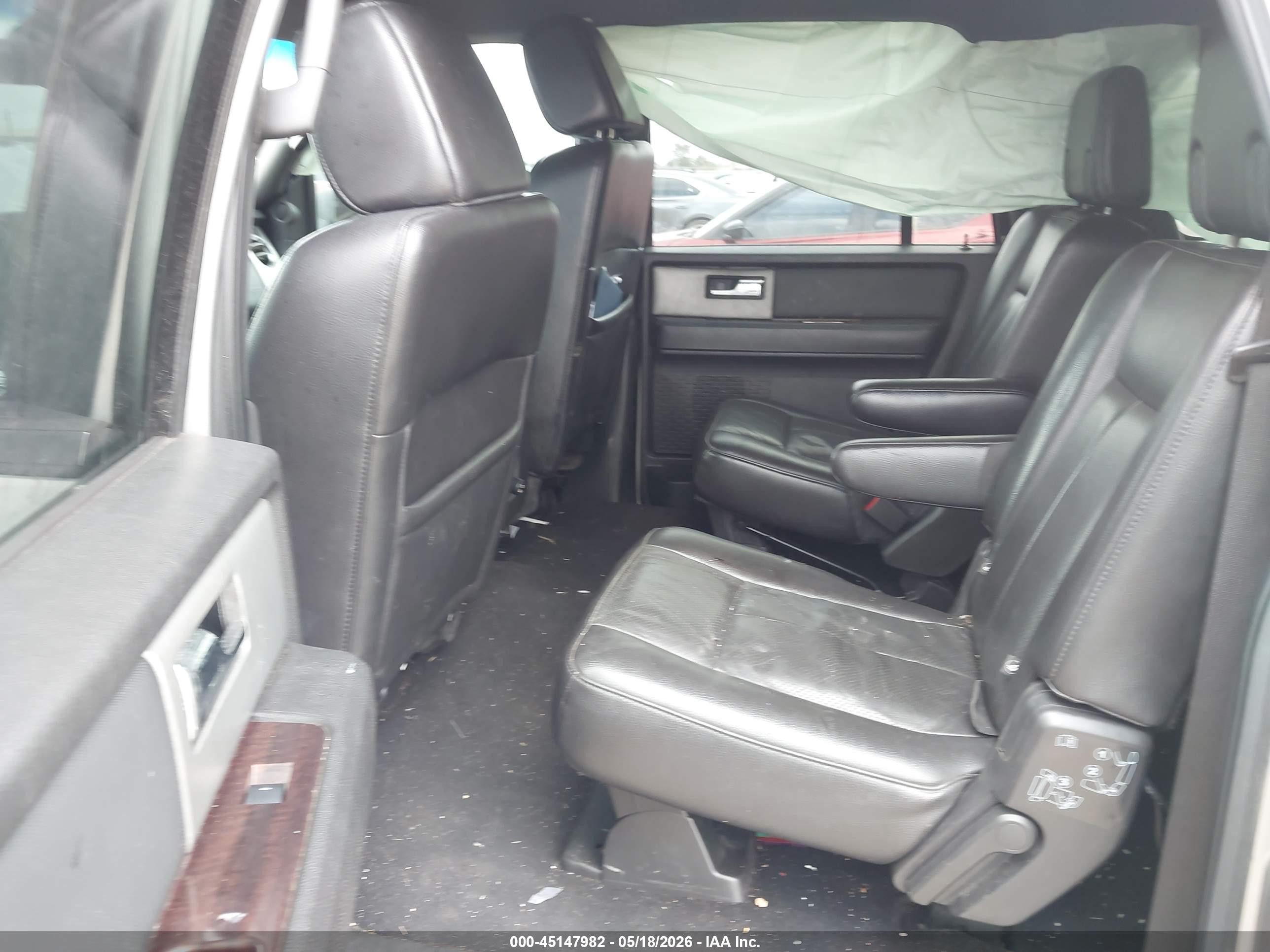2008 Ford Expedition El Limited Серый vin: 1FMFK19588LA11620