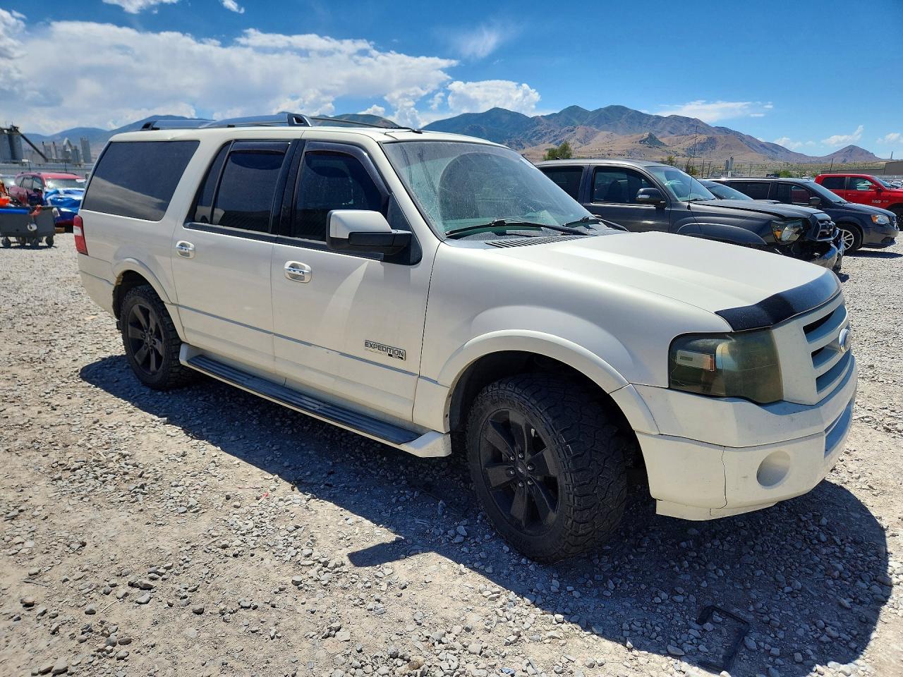 2008 Ford Expedition El Limited Белый vin: 1FMFK19588LA24061