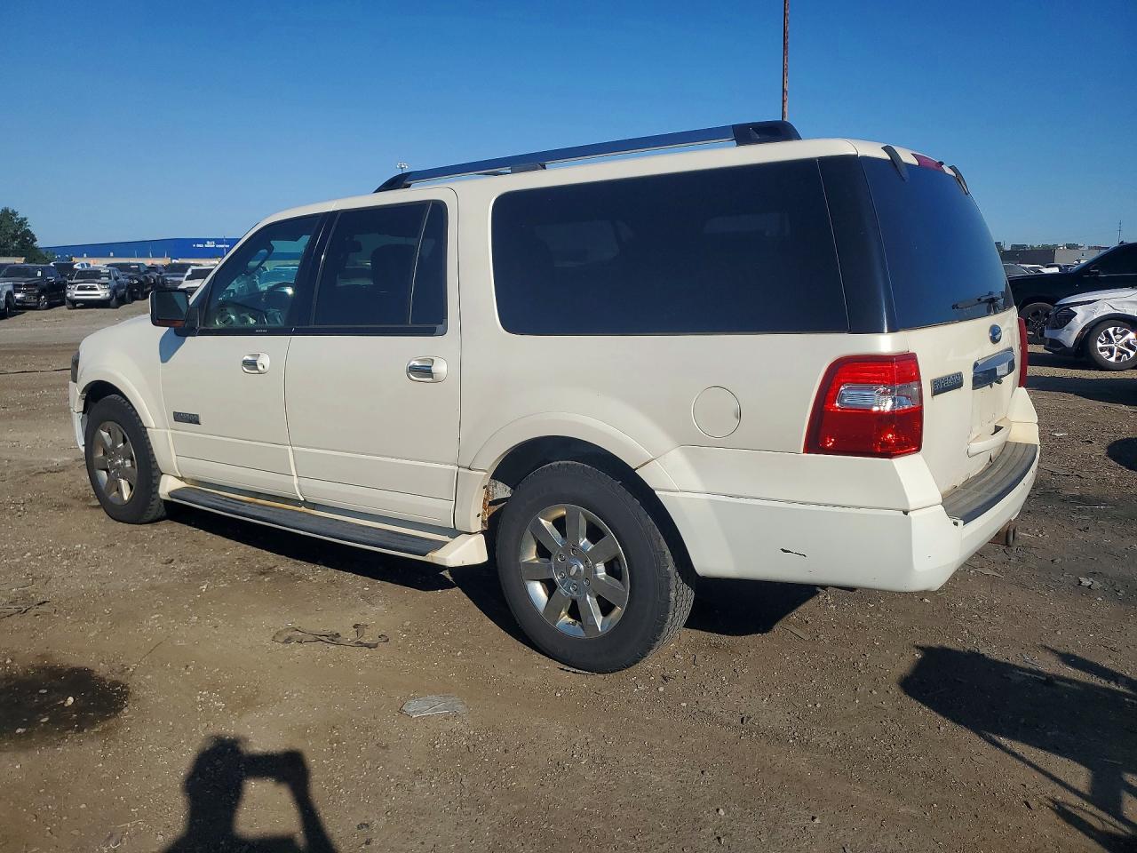 2008 Ford Expedition El Limited Белый vin: 1FMFK20508LA14272