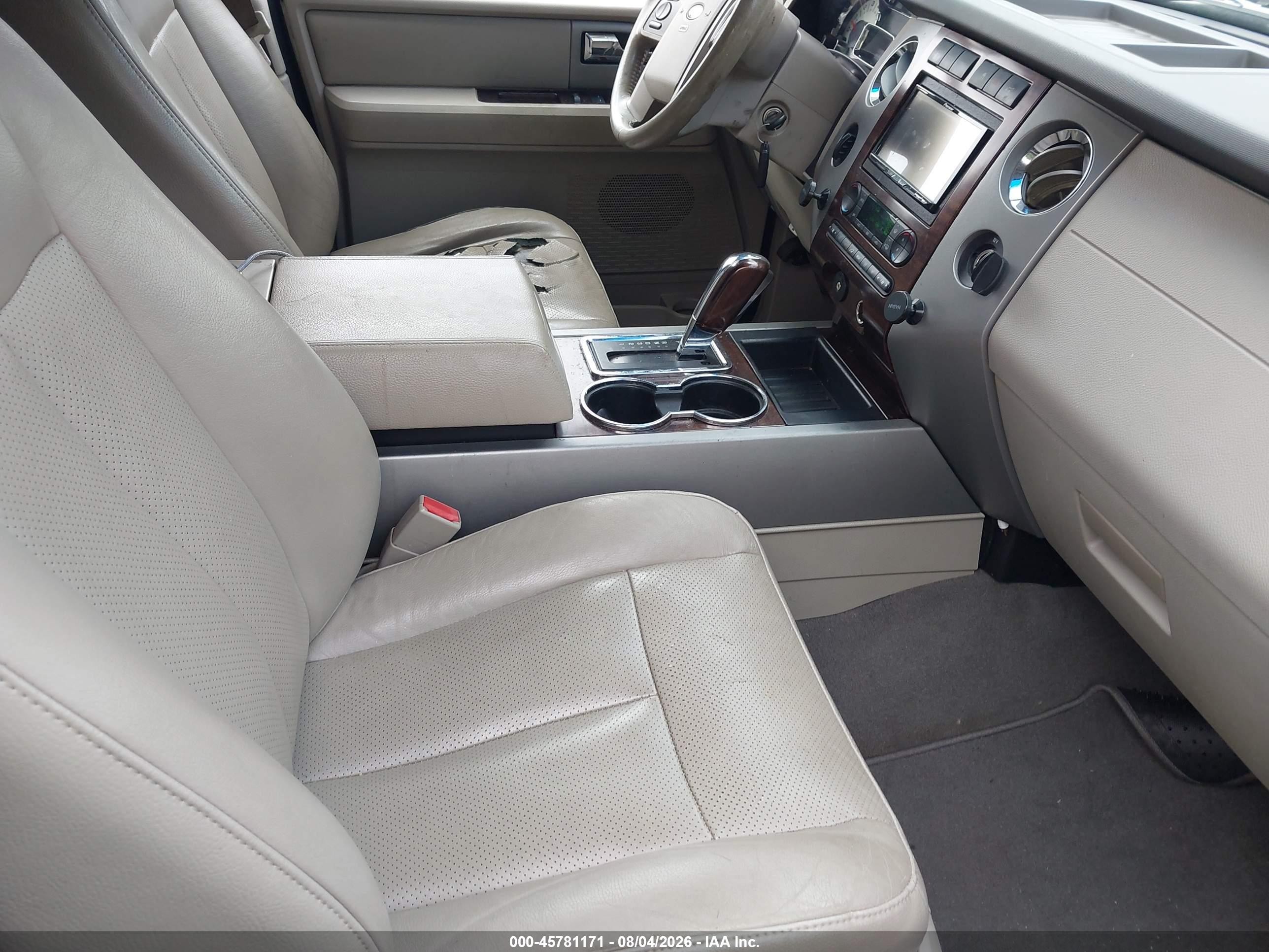 2007 Ford Expedition El Limited White vin: 1FMFK20517LA31807