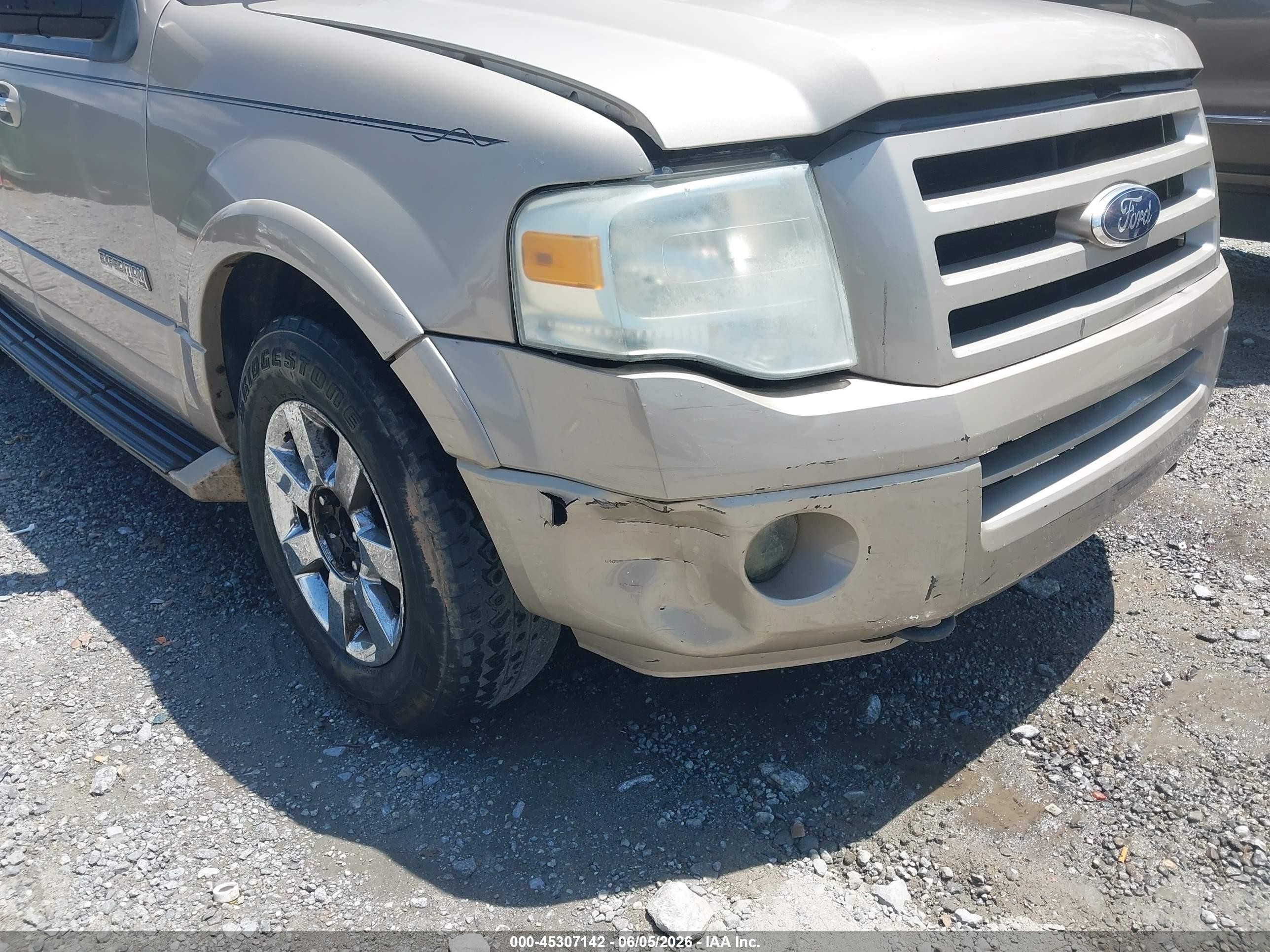 2007 Ford Expedition El Limited Gold vin: 1FMFK20527LA14708
