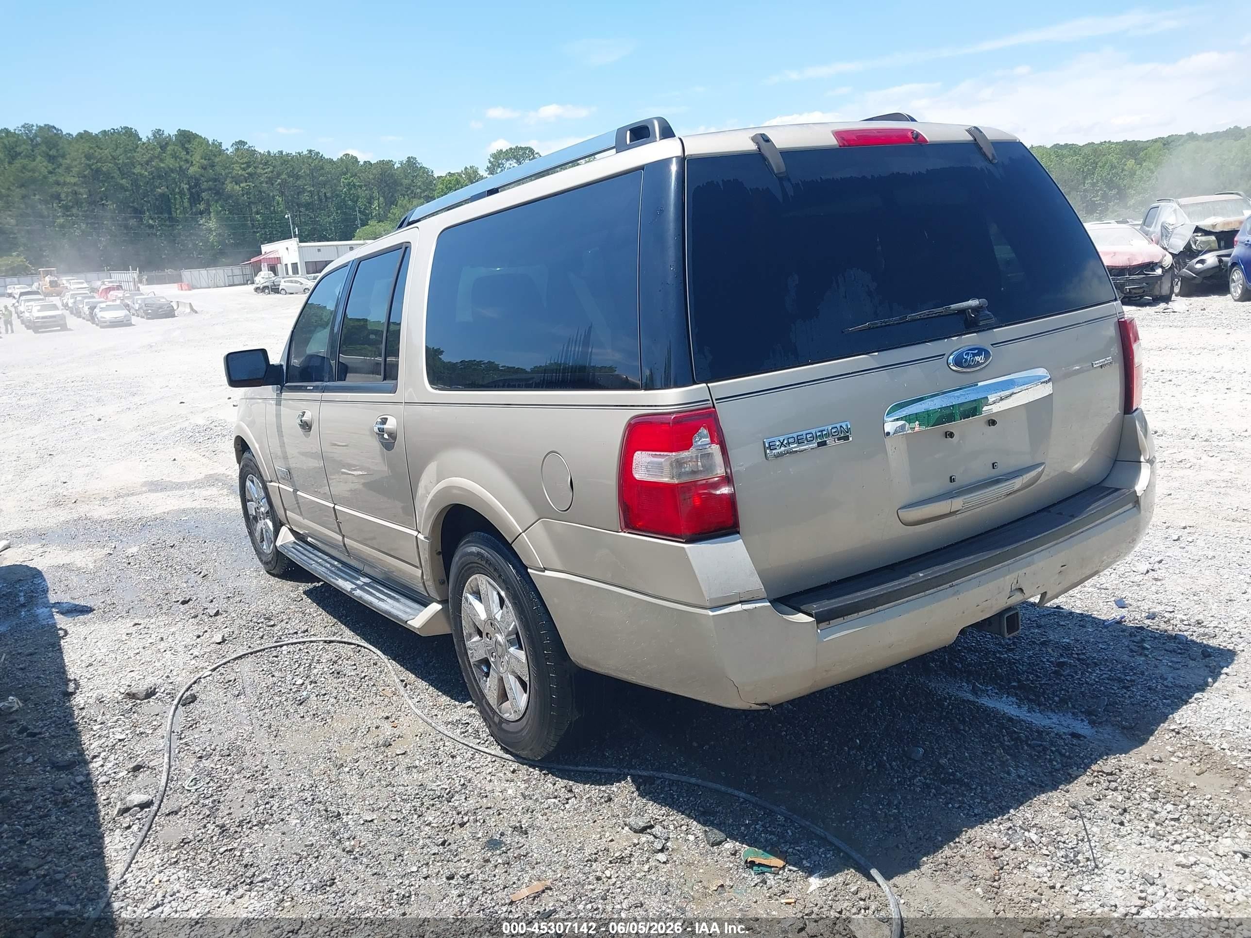 2007 Ford Expedition El Limited Gold vin: 1FMFK20527LA14708