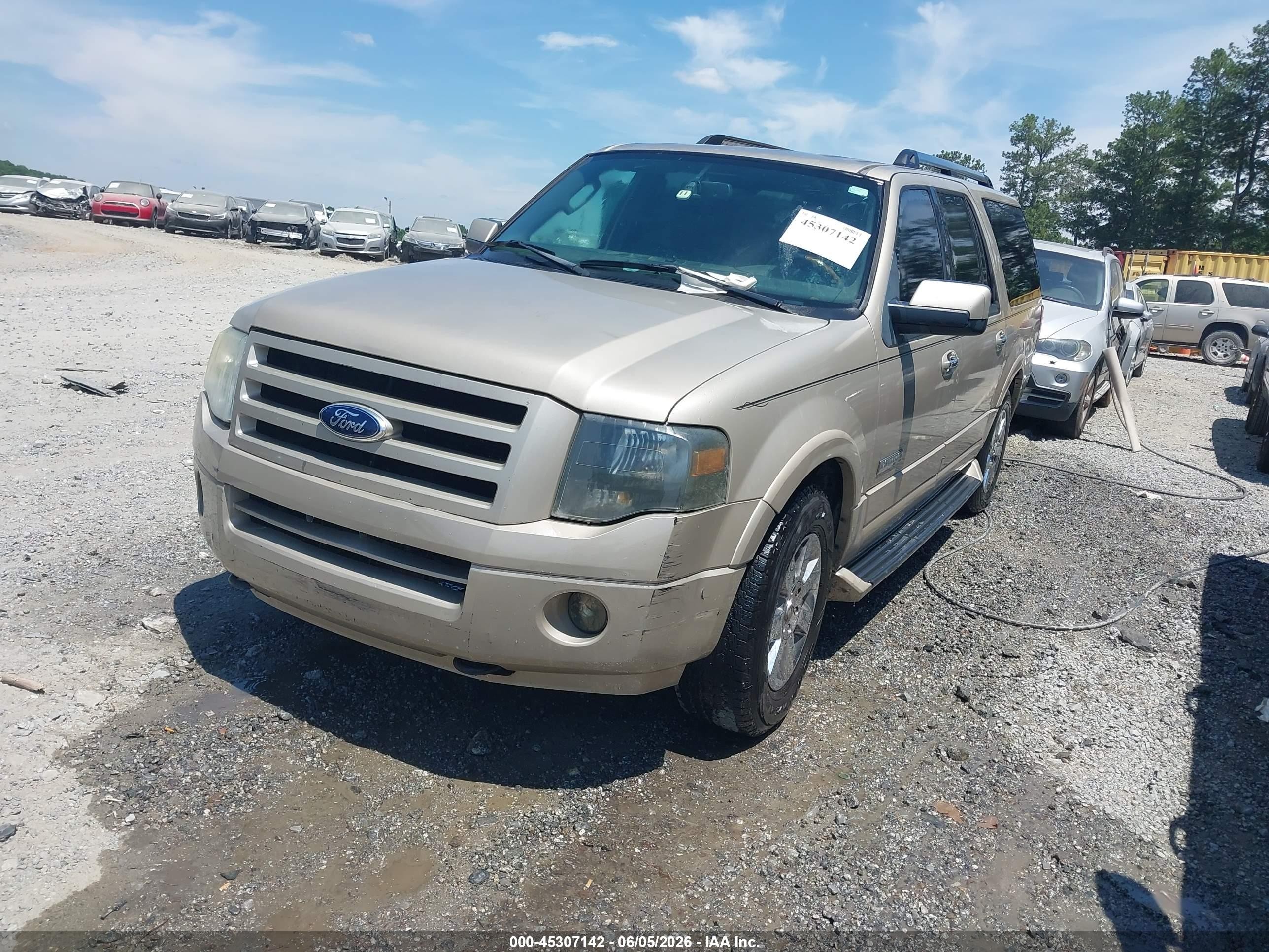 2007 Ford Expedition El Limited Gold vin: 1FMFK20527LA14708