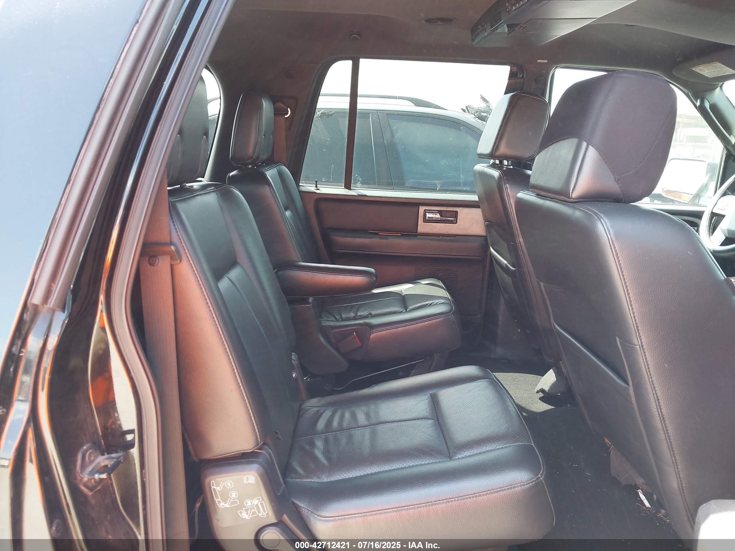 2007 Ford Expedition El Limited Black vin: 1FMFK20537LA89904