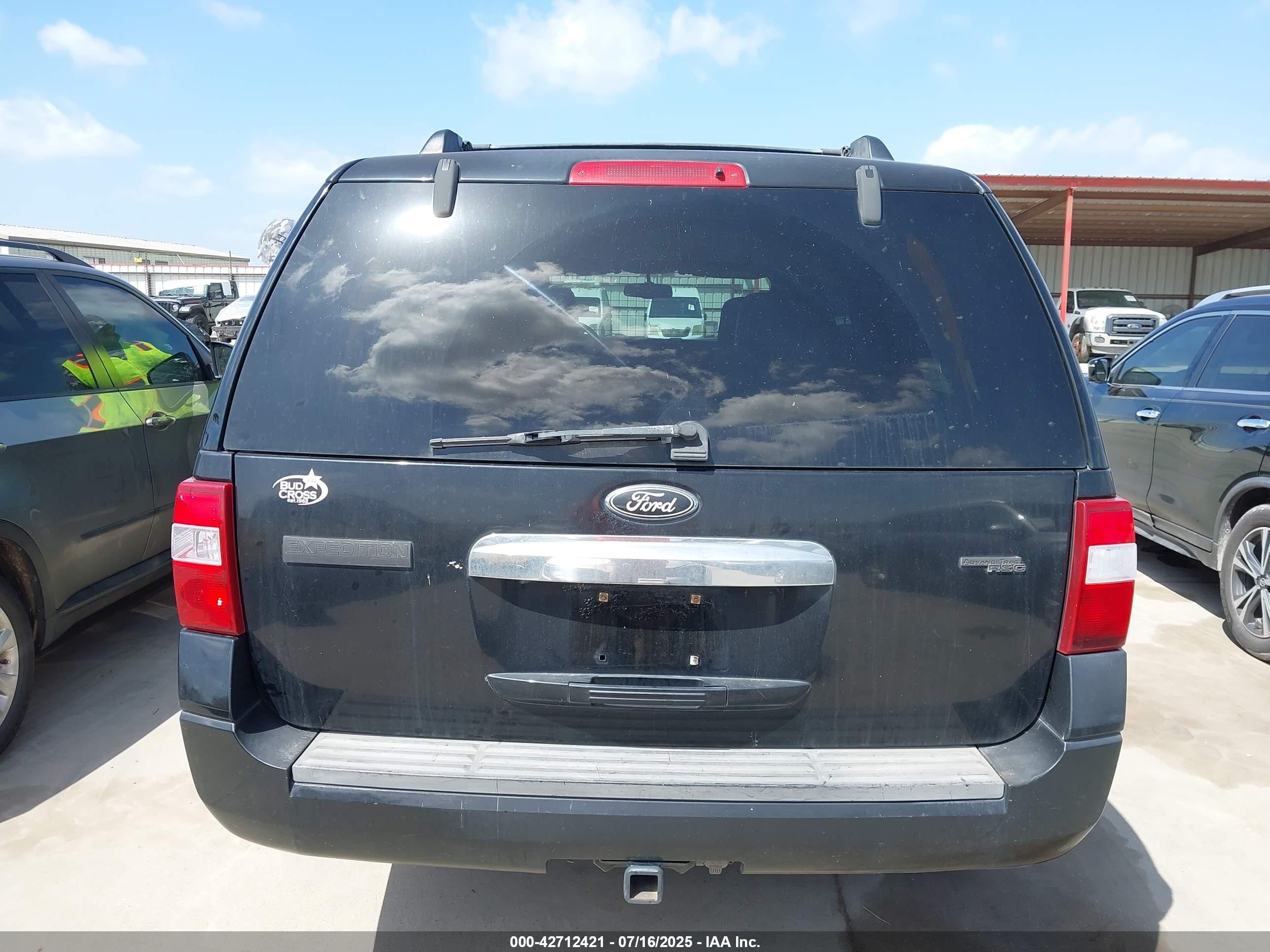 2007 Ford Expedition El Limited Black vin: 1FMFK20537LA89904