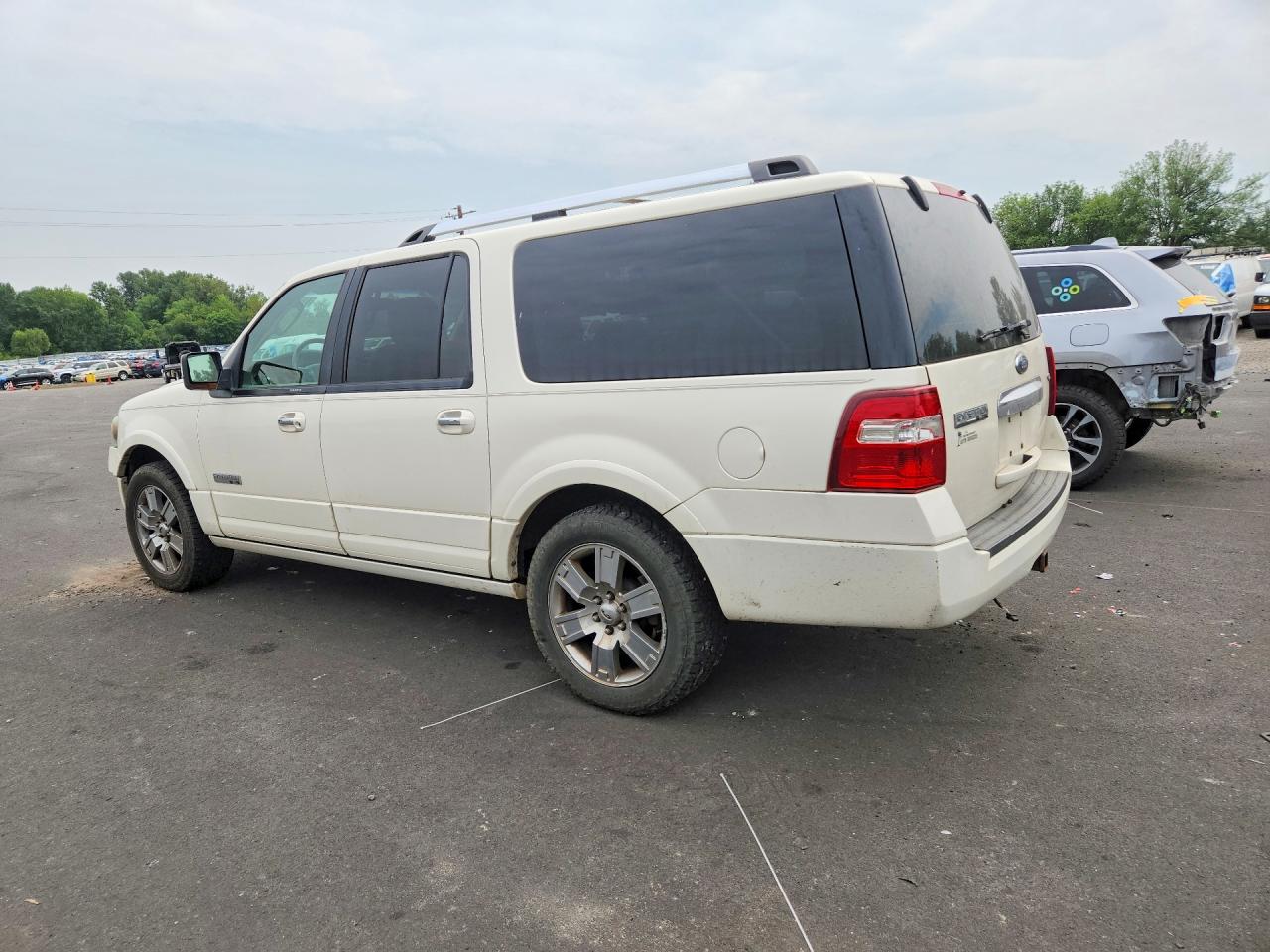 2008 Ford Expedition El Limited Beige vin: 1FMFK20548LA00939